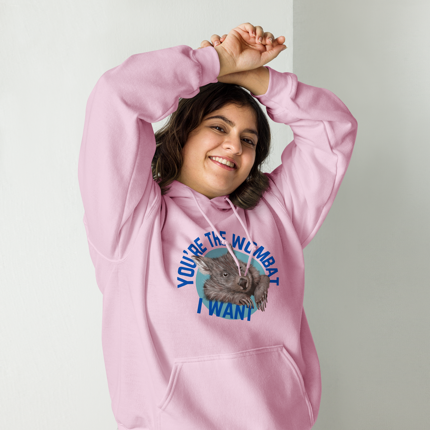 You're the Wombat I want - Wombat Pun Hoodie - ElmsCreative