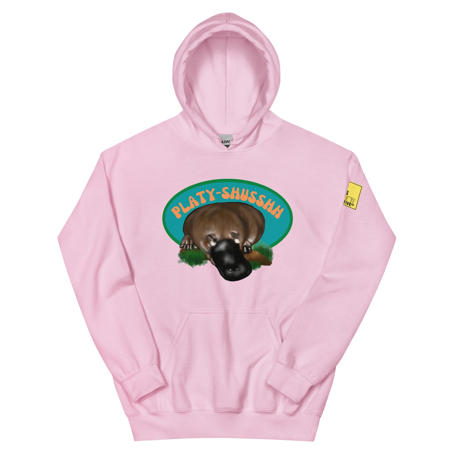 Platyshusshh - Platypus Pun Hoodie - ElmsCreative