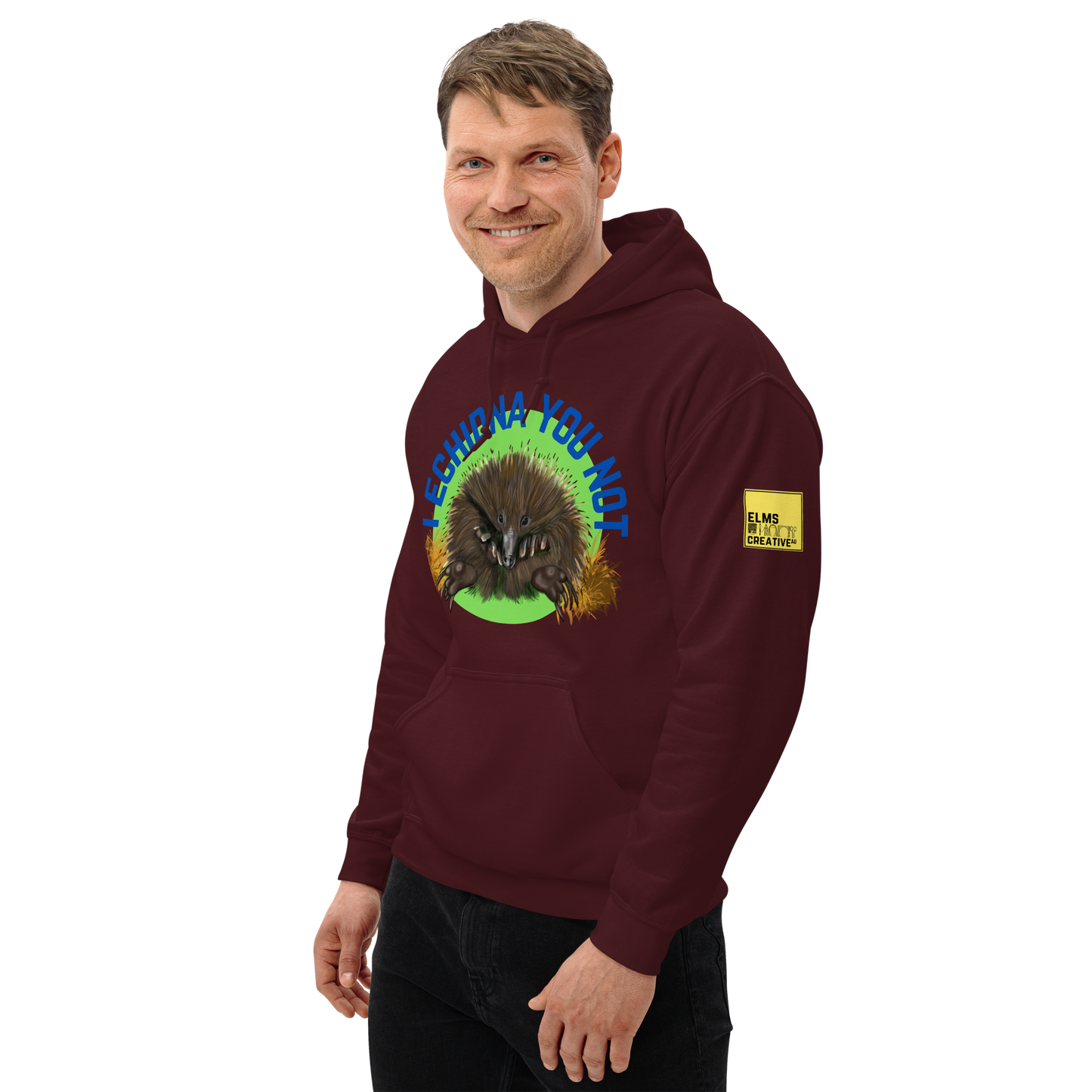 I Echidna you not - Echidna Pun Hoodie - ElmsCreative