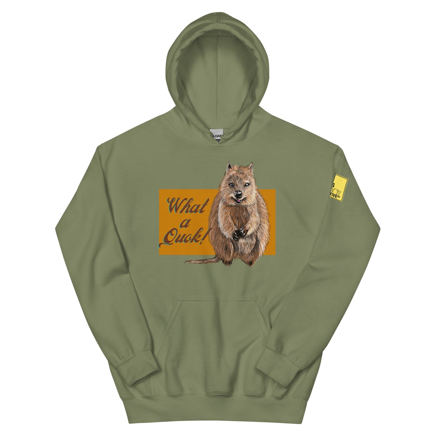 What a Quok! - Quokka Pun Hoodie - ElmsCreative