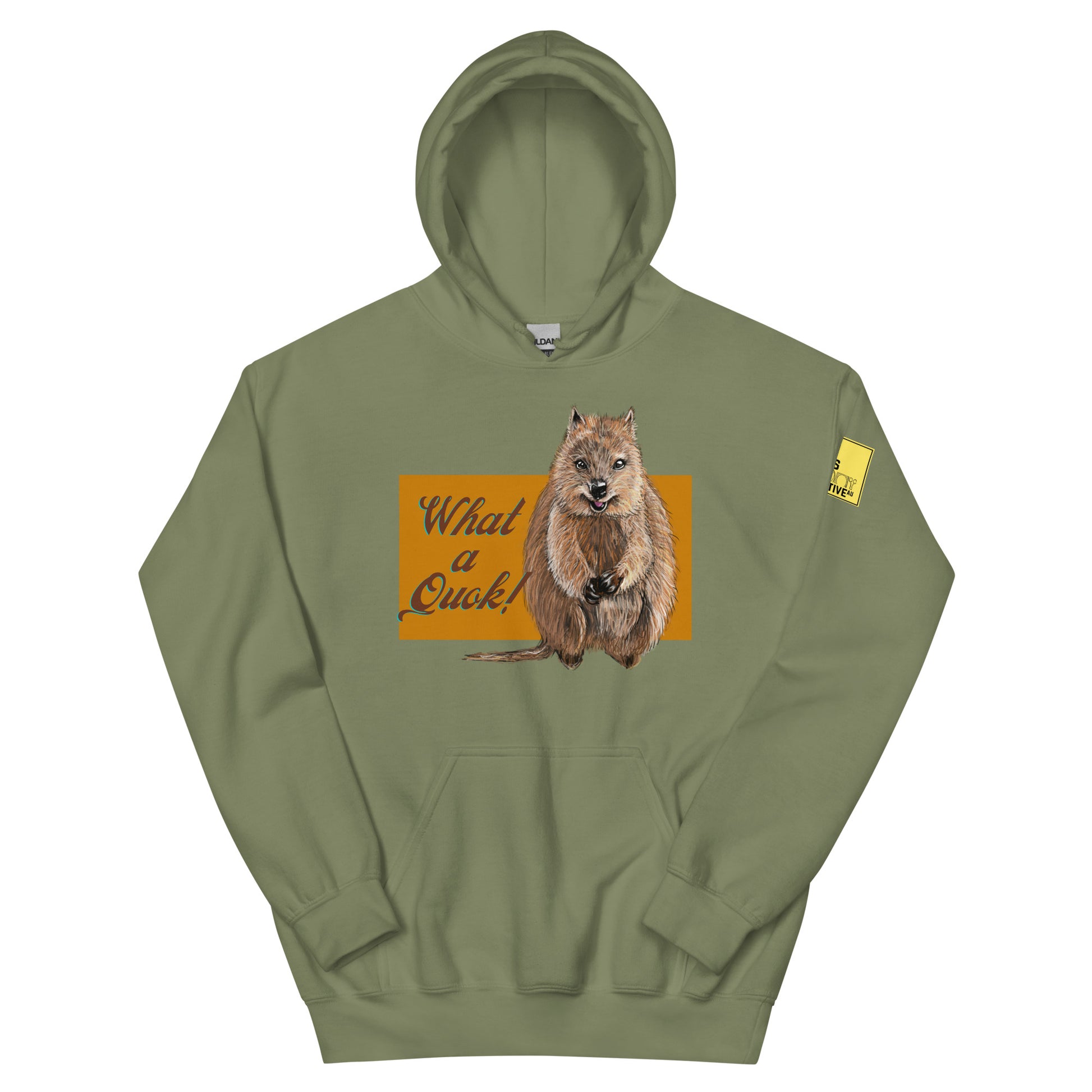 What a Quok! - Quokka Pun Hoodie - ElmsCreative