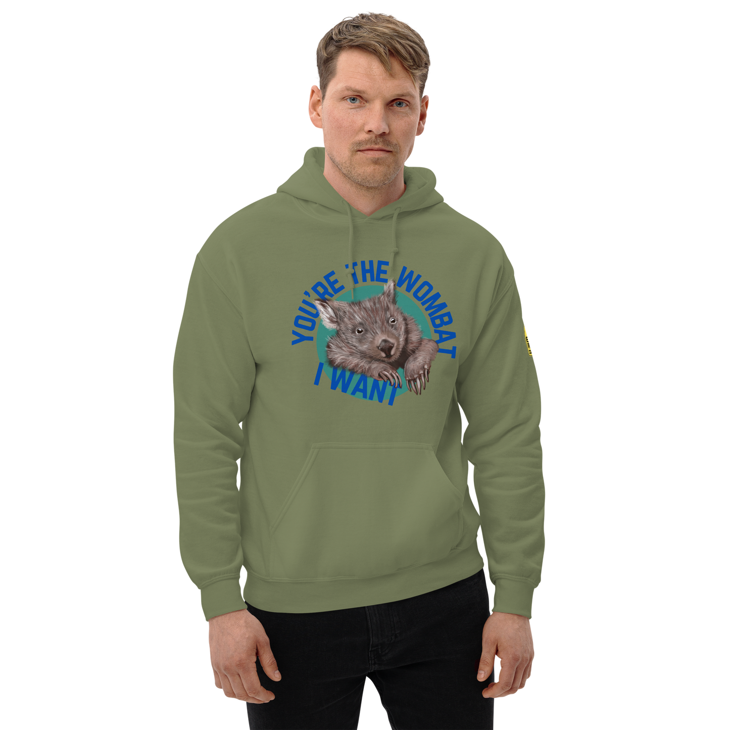 You're the Wombat I want - Wombat Pun Hoodie - ElmsCreative