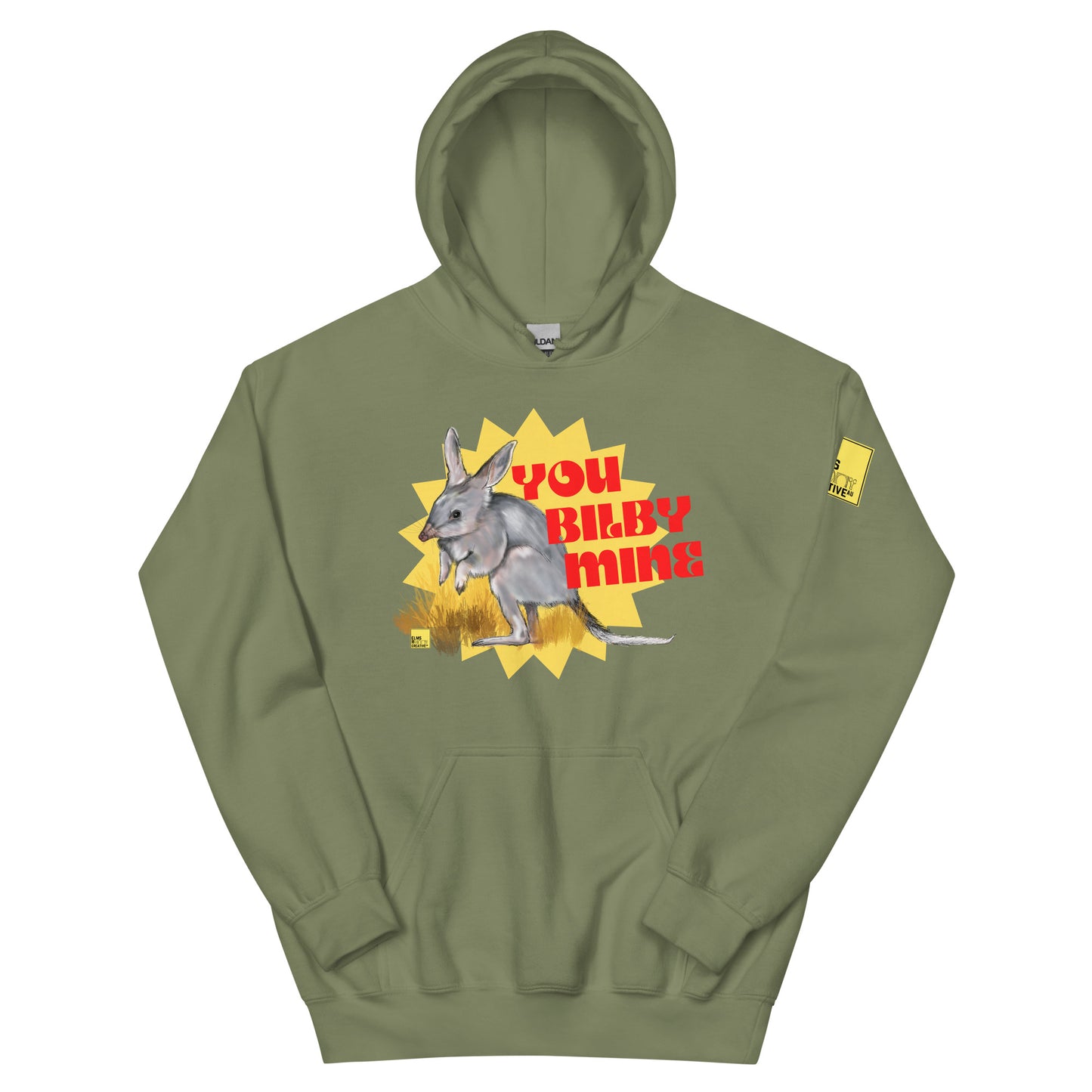 You Bilby Mine - Bilby Pun Hoodie - ElmsCreative