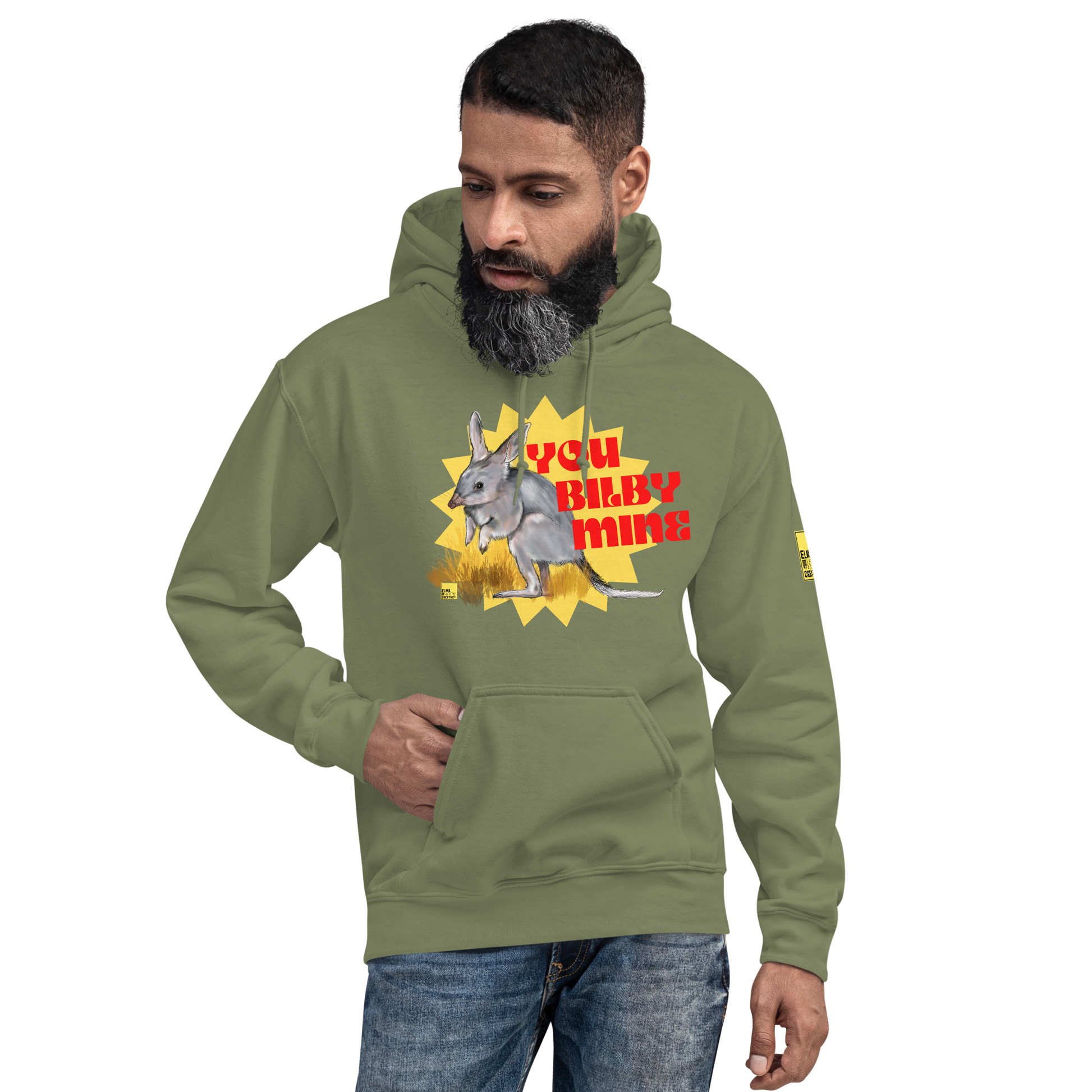 You Bilby Mine - Bilby Pun Hoodie - ElmsCreative