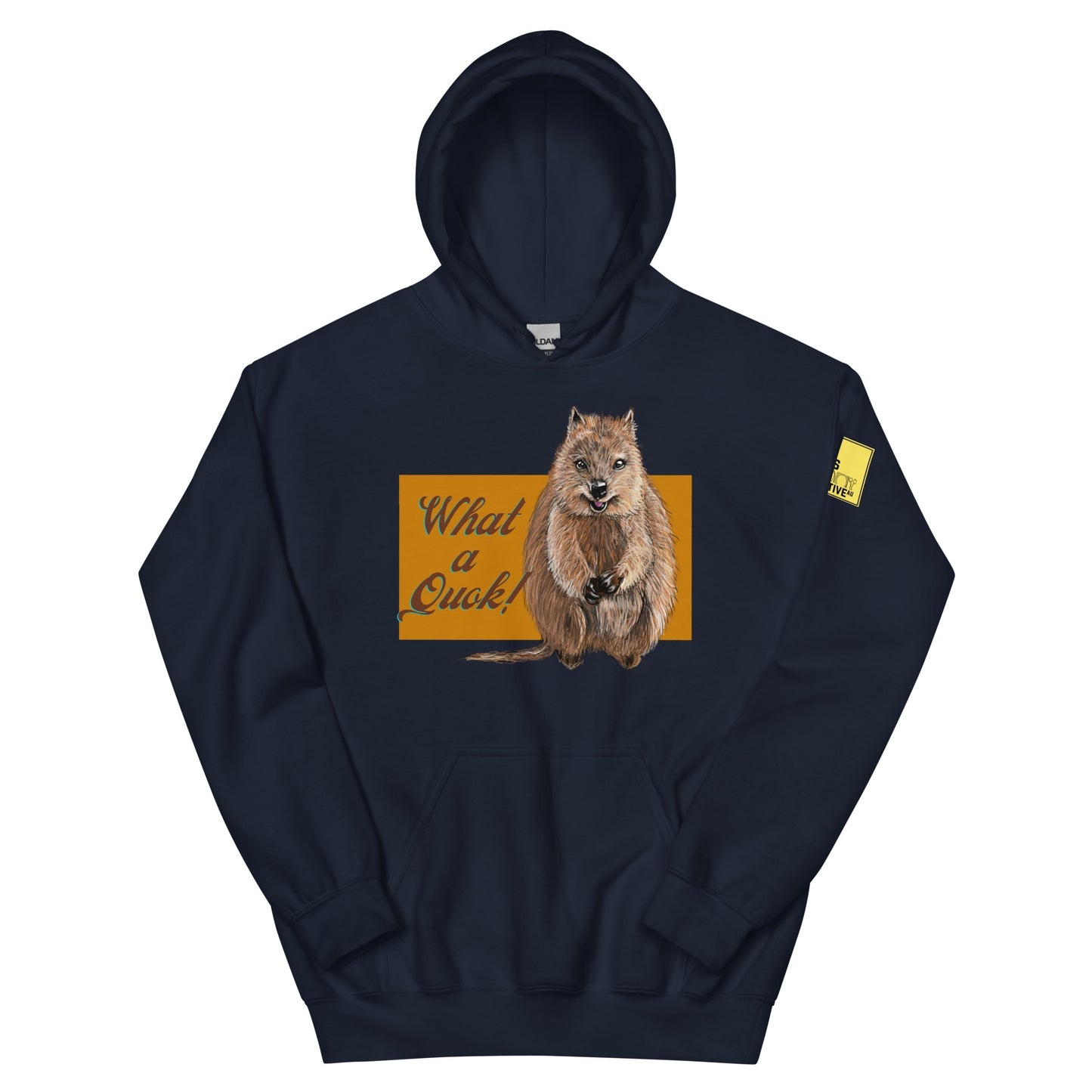 What a Quok! - Quokka Pun Hoodie - ElmsCreative