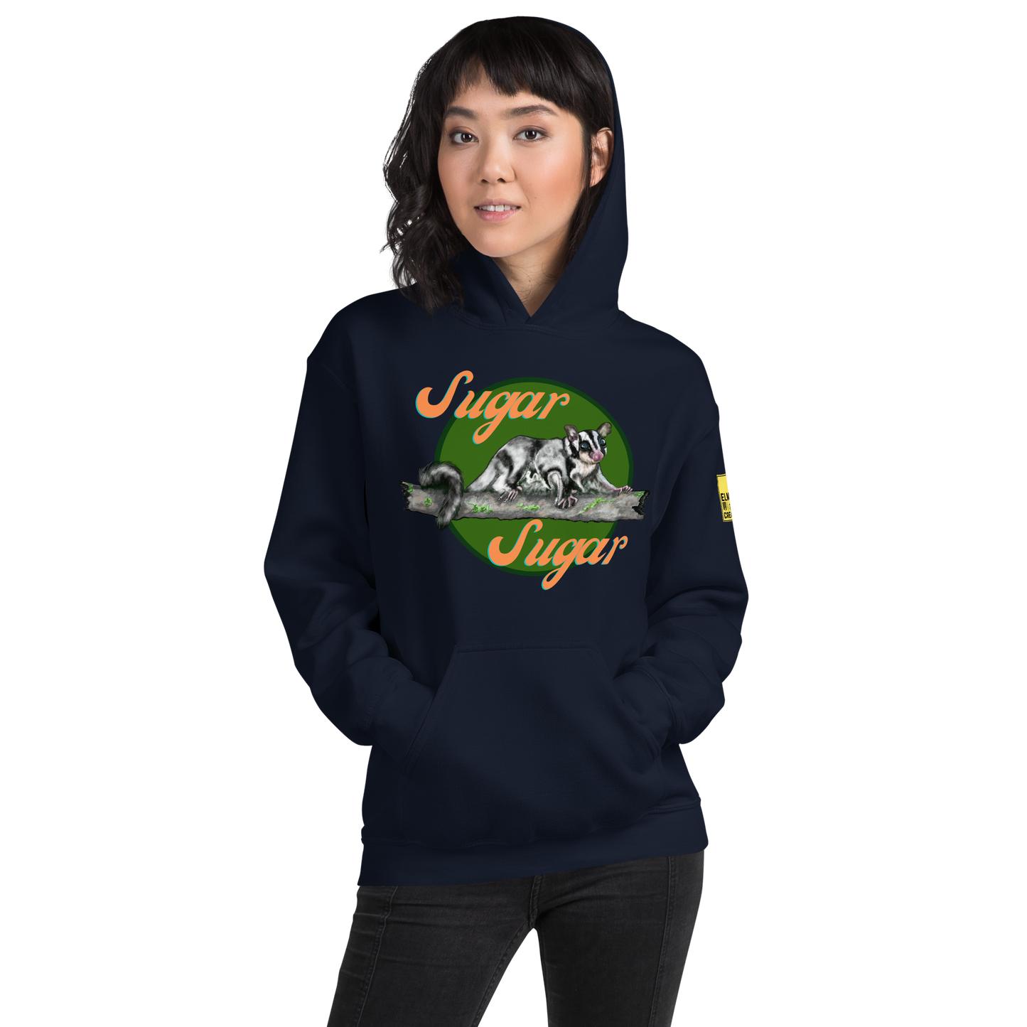 Sugar Sugar - Sugar Glider Pun Hoodie - ElmsCreative