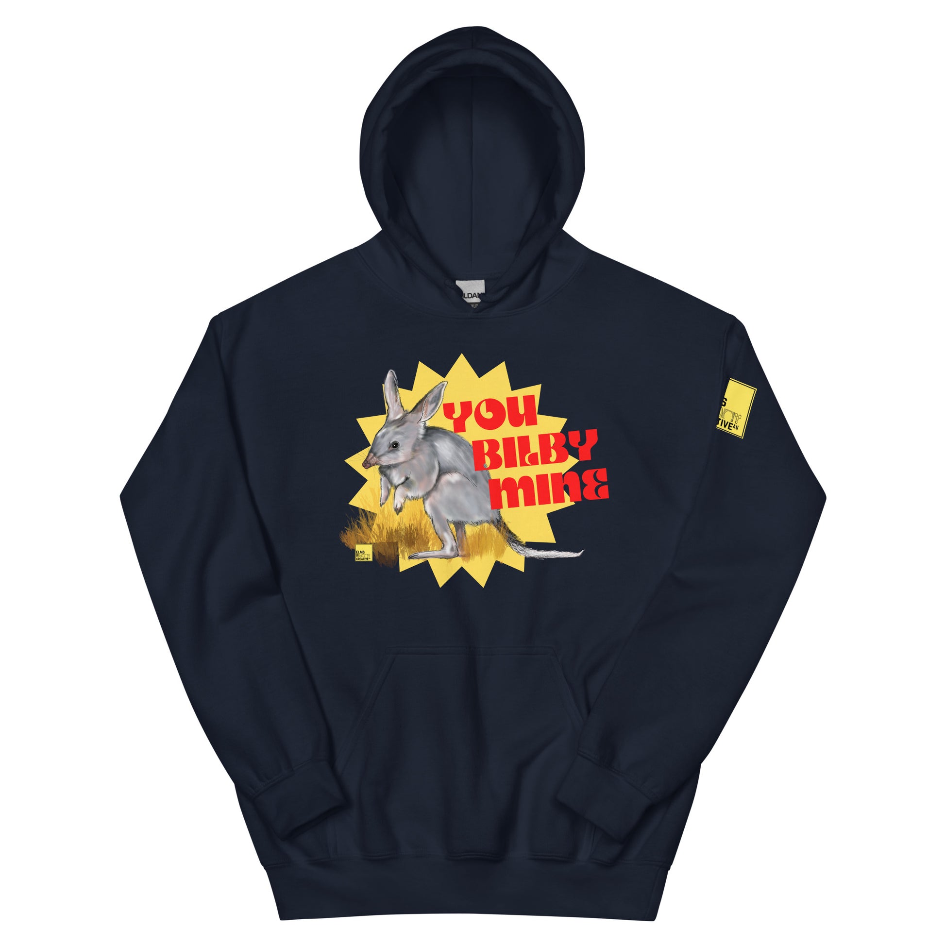 You Bilby Mine - Bilby Pun Hoodie - ElmsCreative