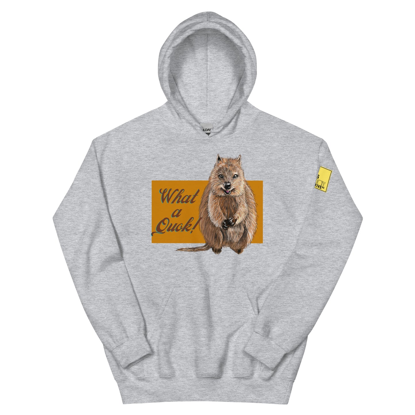 What a Quok! - Quokka Pun Hoodie - ElmsCreative