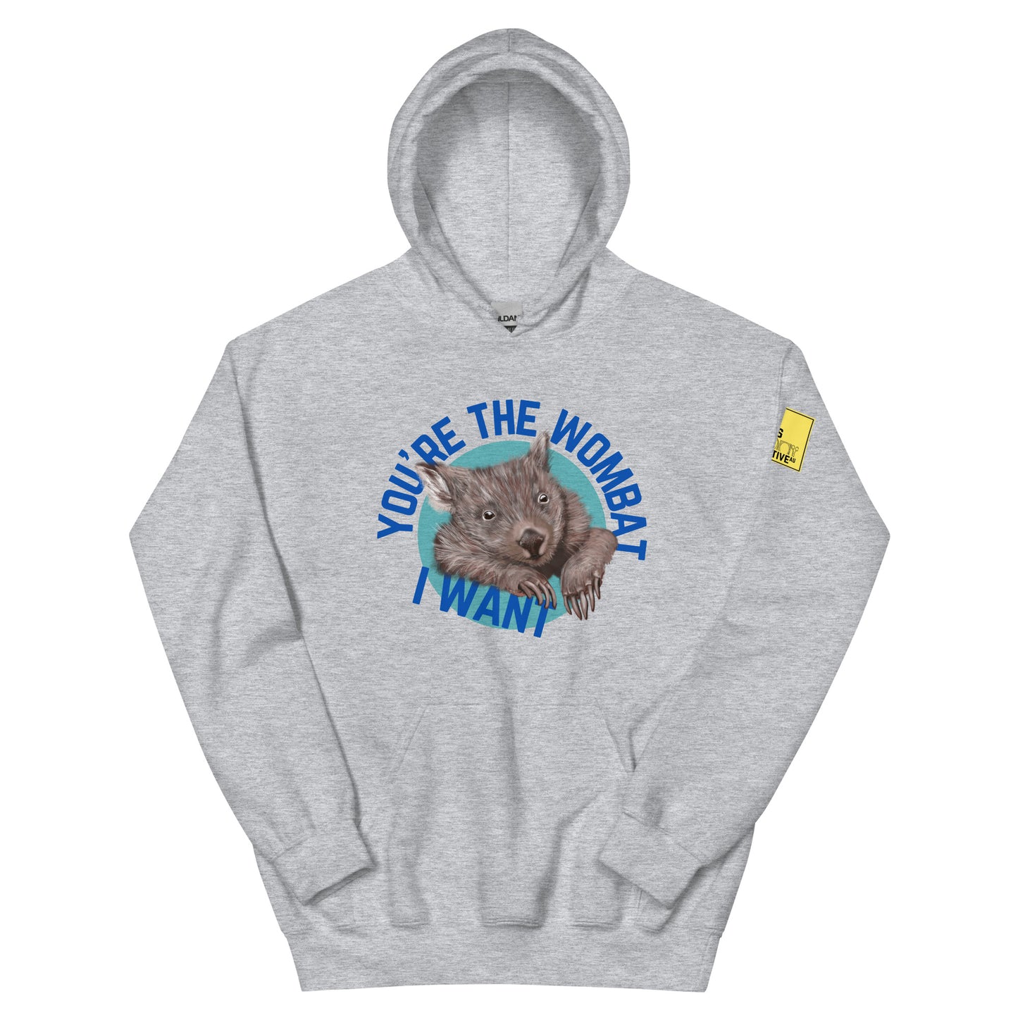 You're the Wombat I want - Wombat Pun Hoodie - ElmsCreative