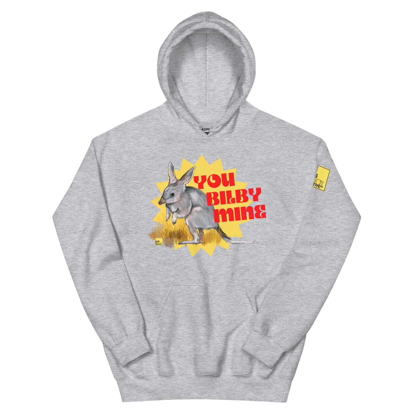 You Bilby Mine - Bilby Pun Hoodie - ElmsCreative