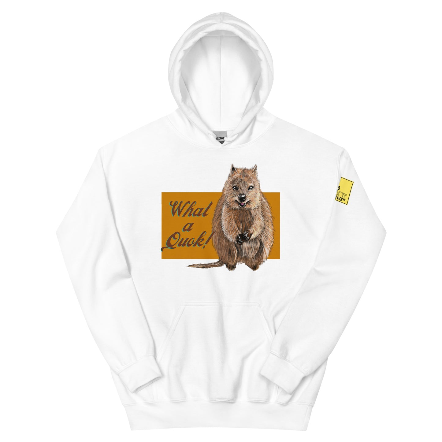 What a Quok! - Quokka Pun Hoodie - ElmsCreative