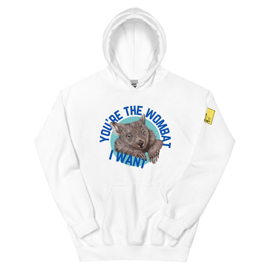 You're the Wombat I want - Wombat Pun Hoodie - ElmsCreative