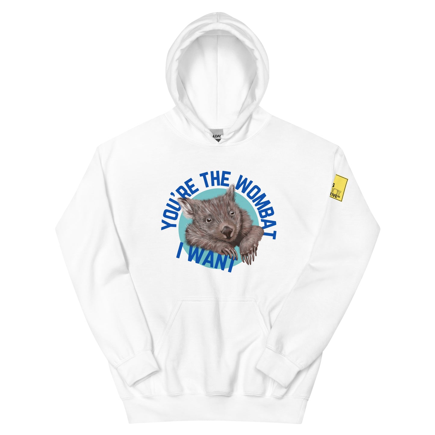 You're the Wombat I want - Wombat Pun Hoodie - ElmsCreative