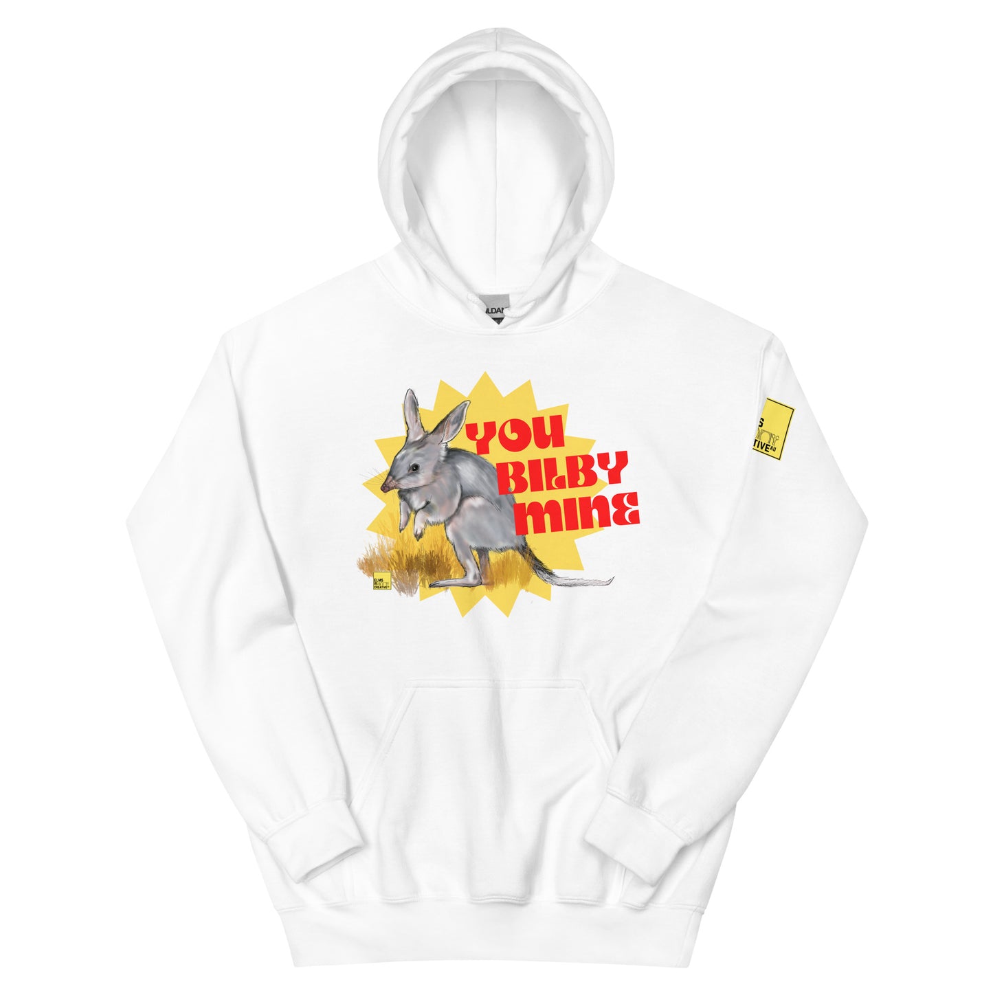 You Bilby Mine - Bilby Pun Hoodie - ElmsCreative