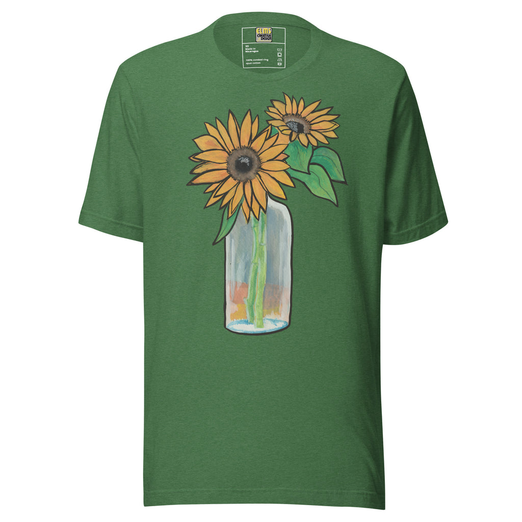 Sunflowers Unisex t-shirt