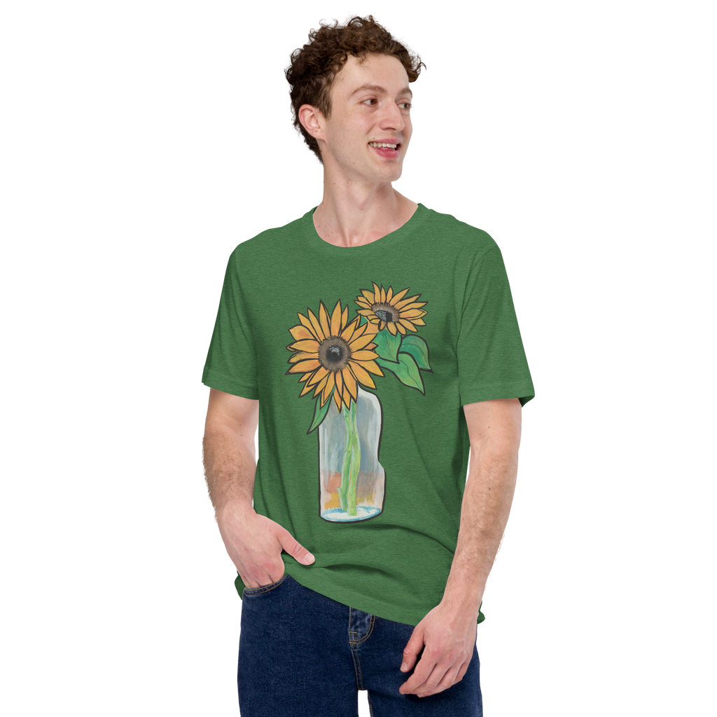 Sunflowers Unisex t-shirt