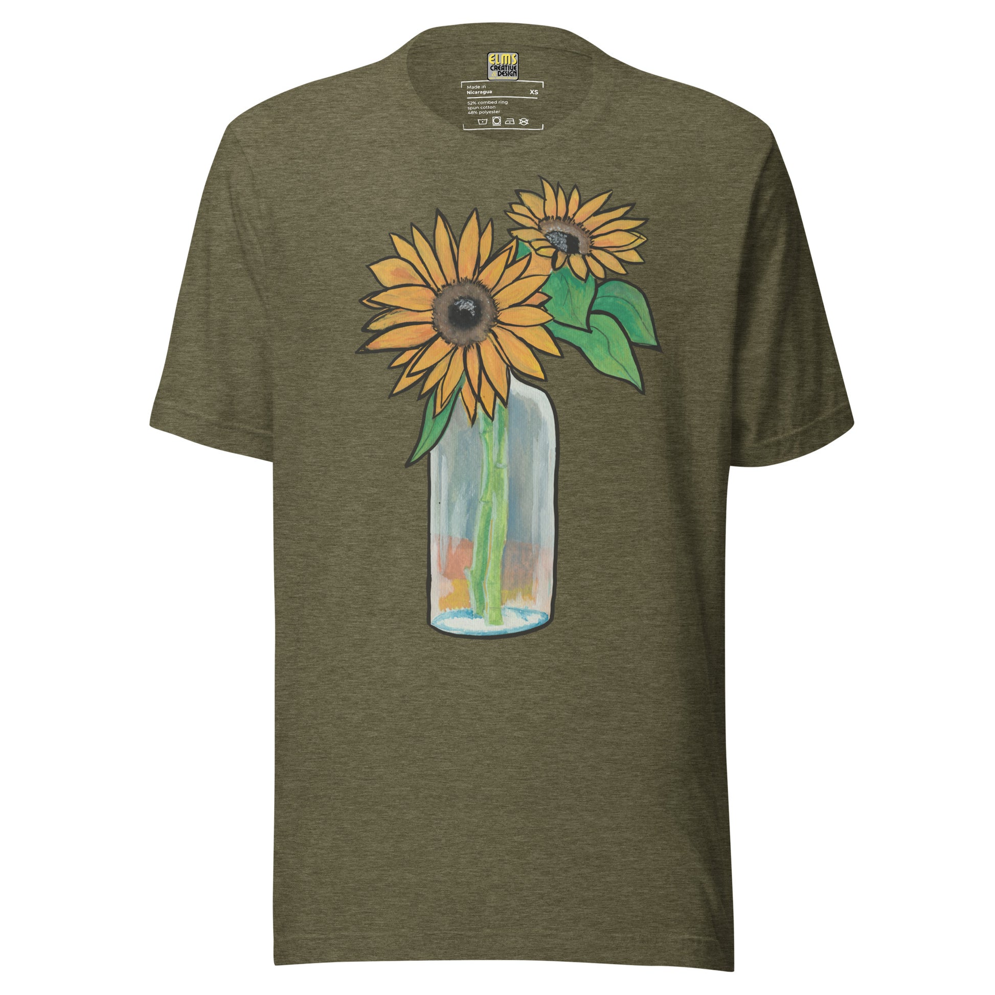 Sunflowers Unisex t-shirt