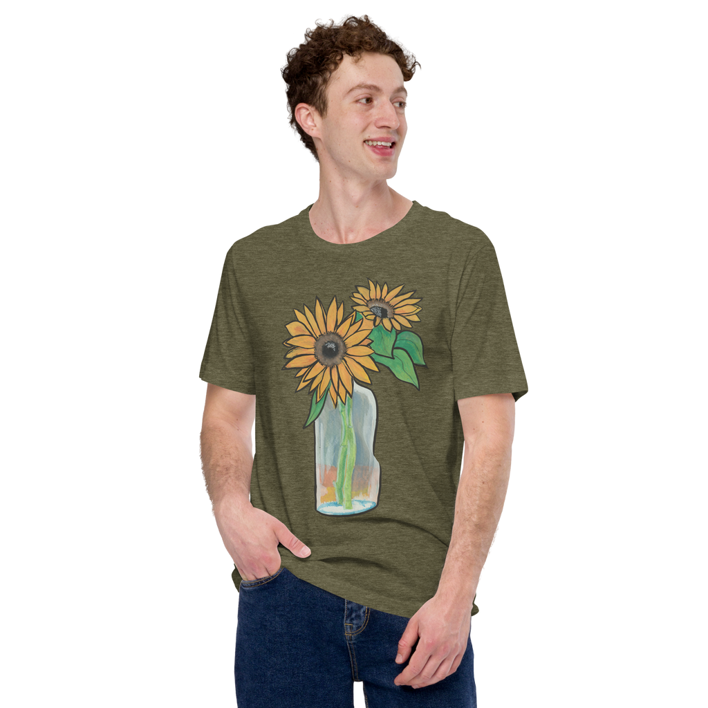 Sunflowers Unisex t-shirt