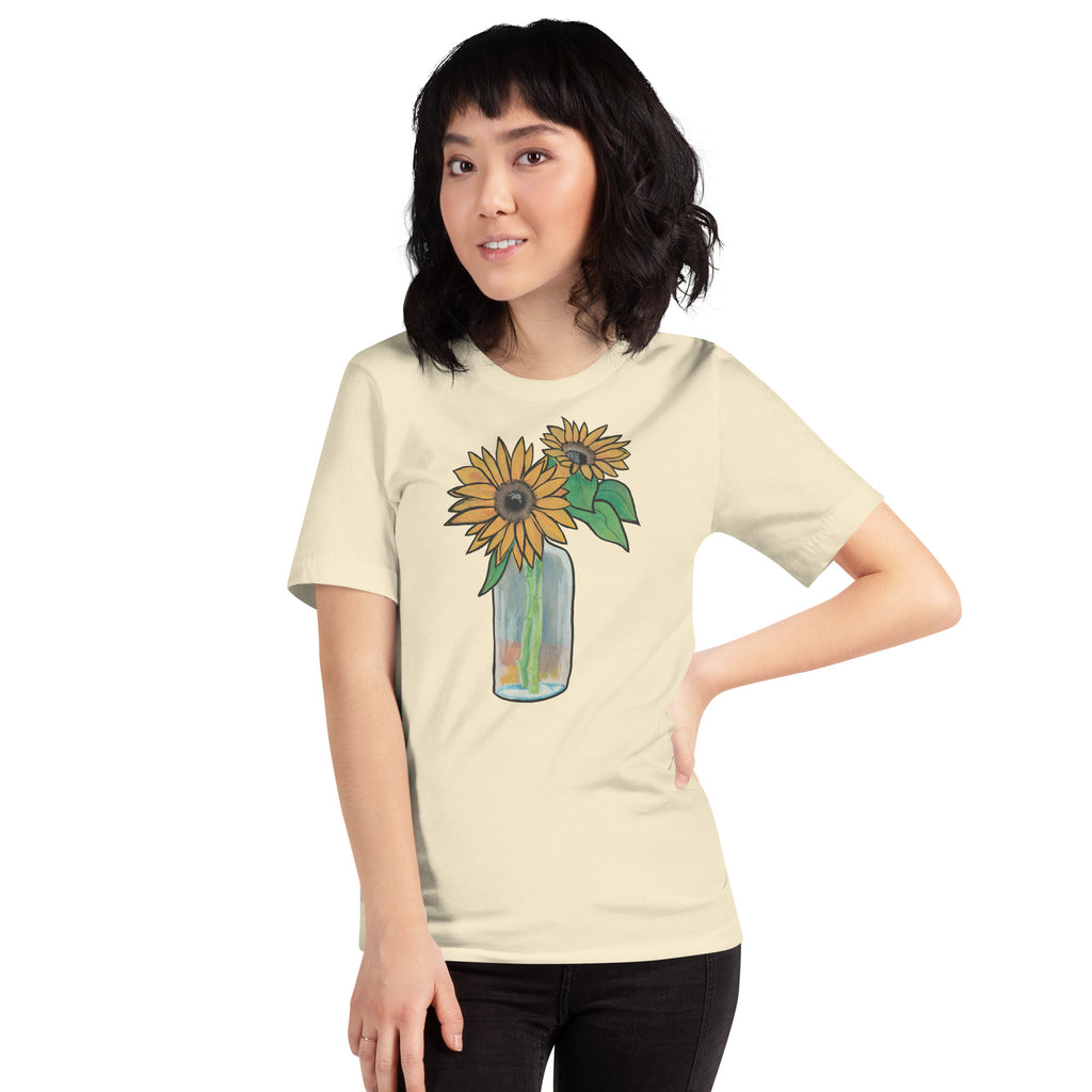 Sunflowers Unisex t-shirt
