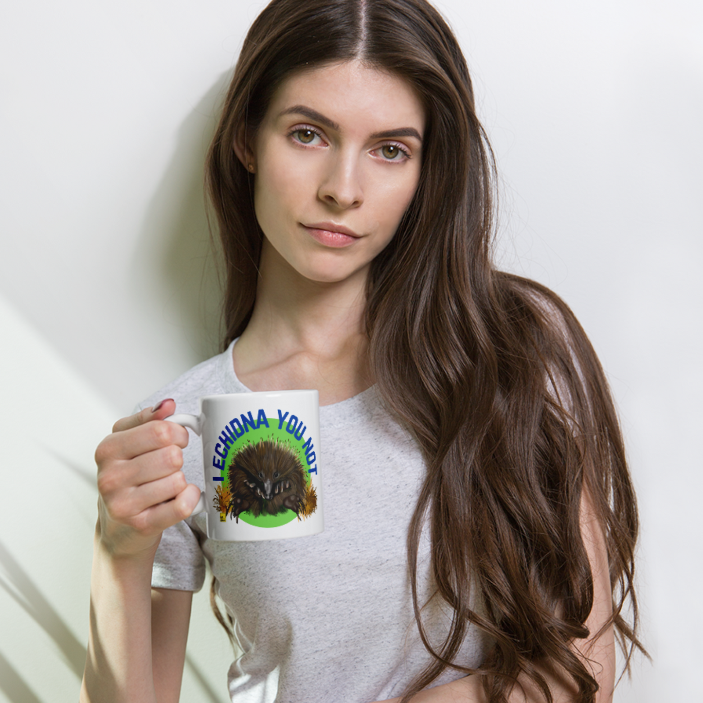 Echidna Mug - "I Echidna You Not" - ElmsCreative