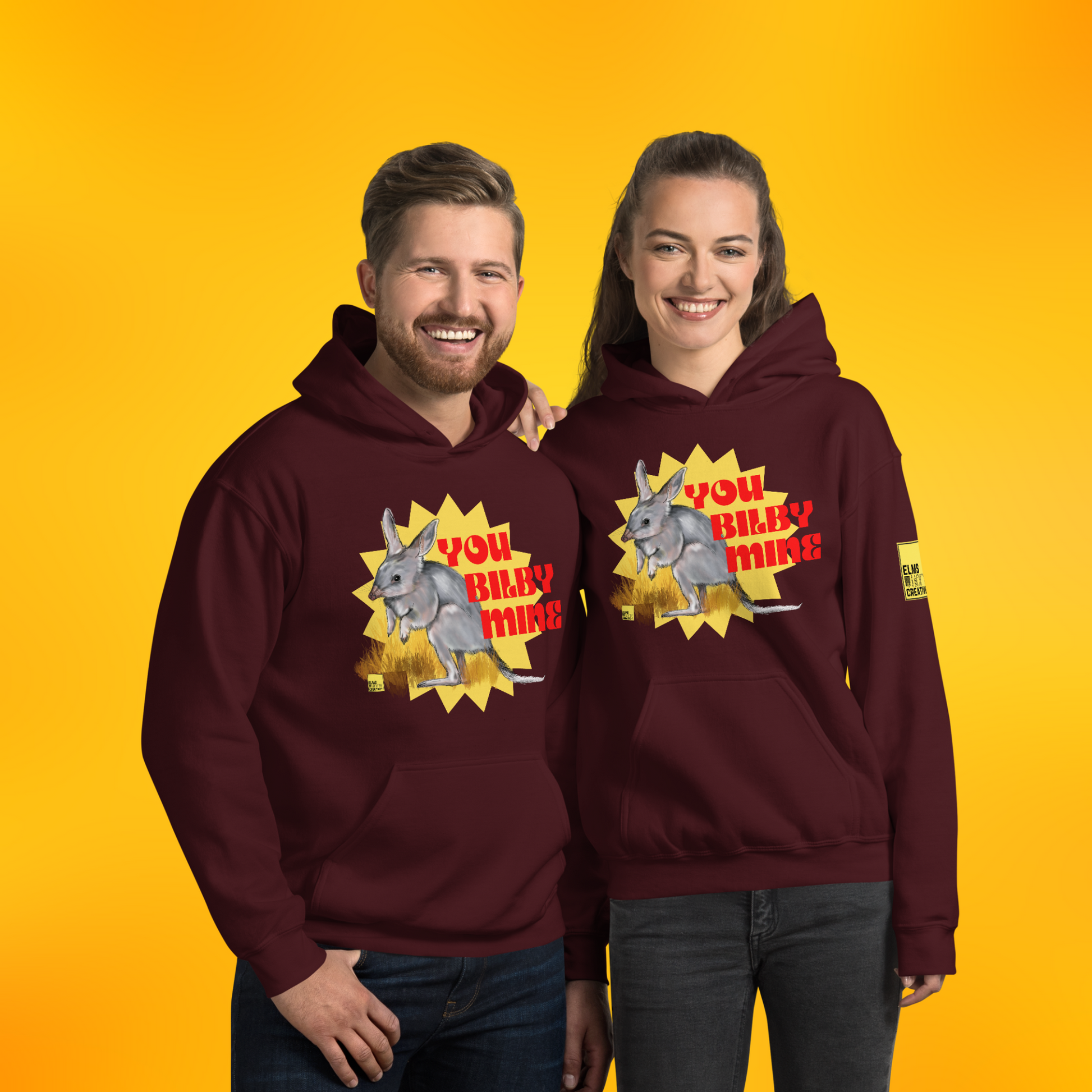 You Bilby Mine - Unisex Hoodie - ElmsCreative