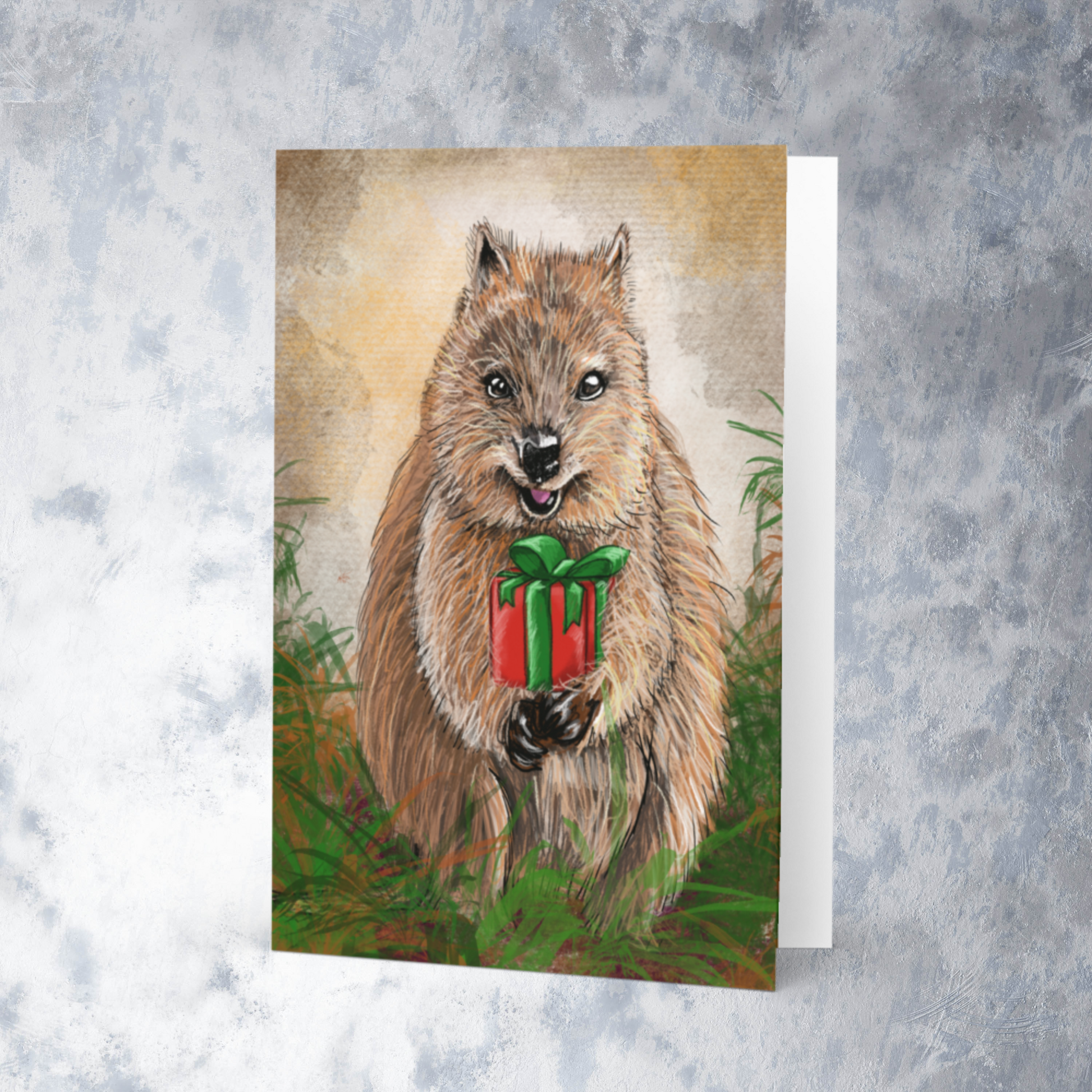 Quokka Christmas Card - ElmsCreative