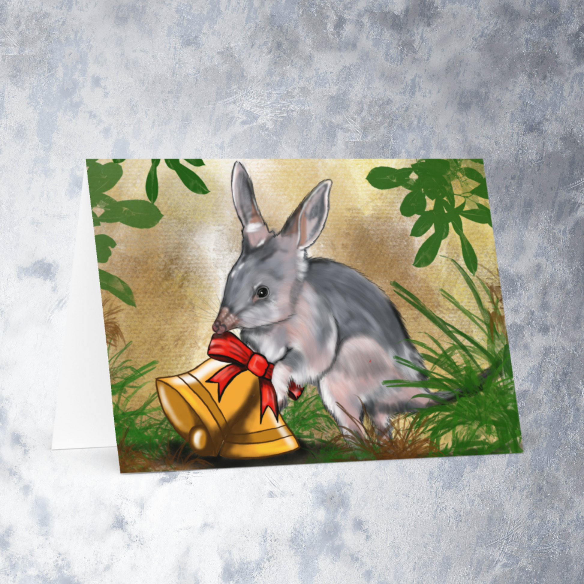 Bilby Christmas Card - ElmsCreative