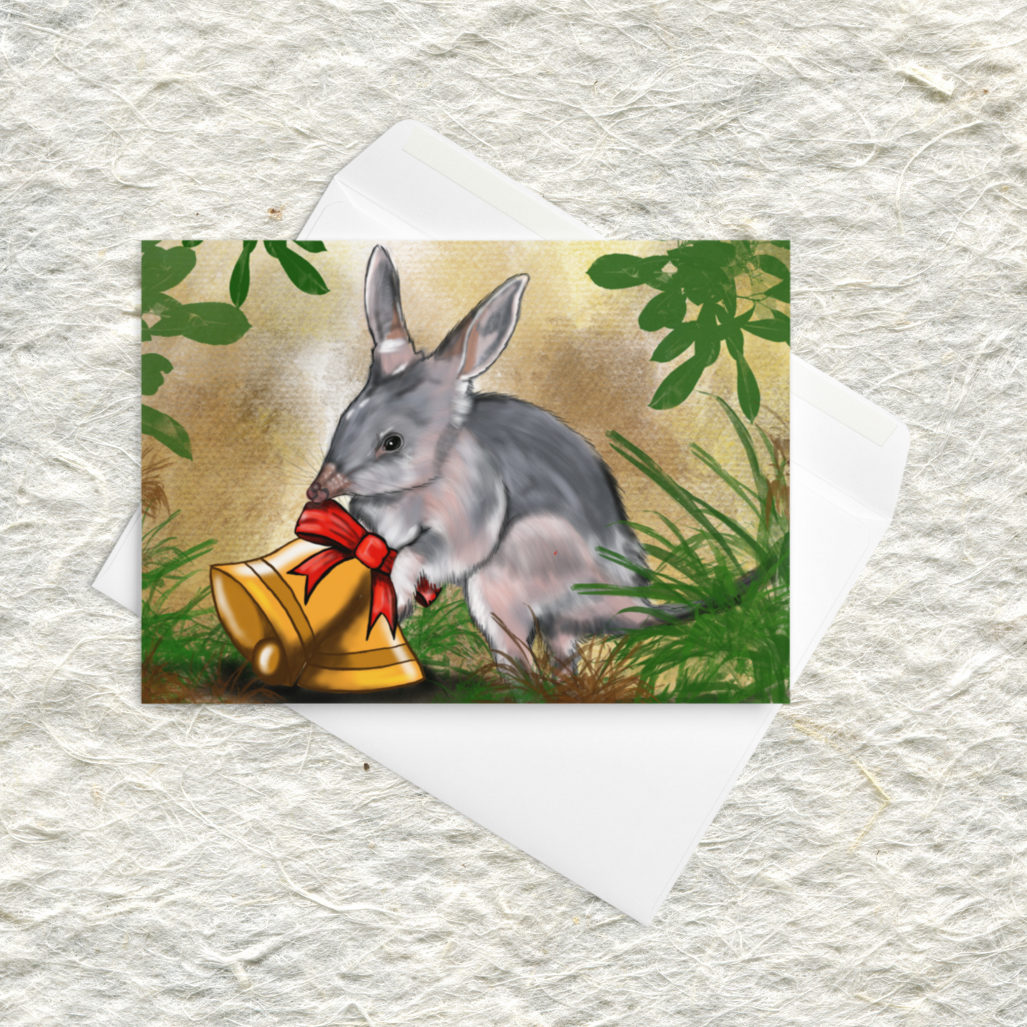 Bilby Christmas Card - ElmsCreative