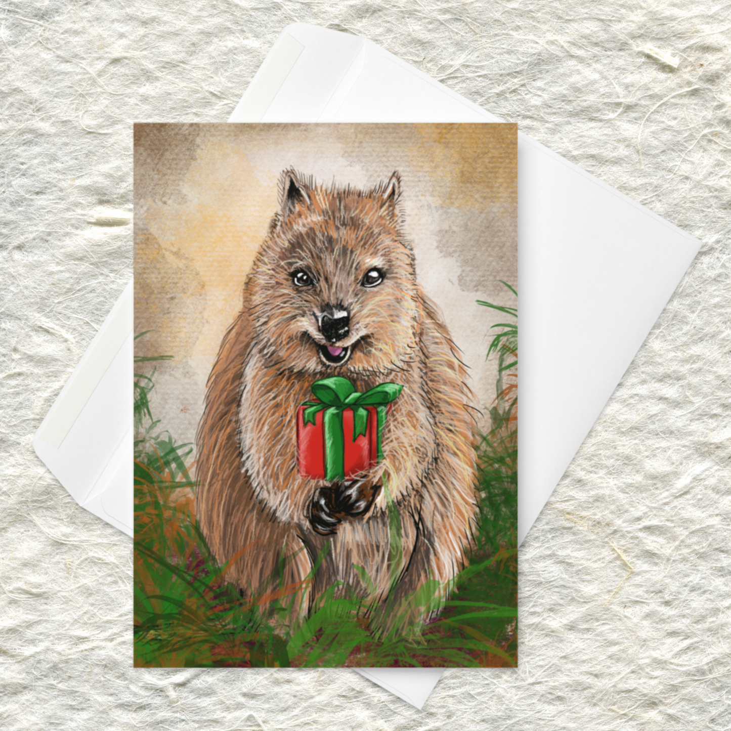 Quokka Christmas Card - ElmsCreative