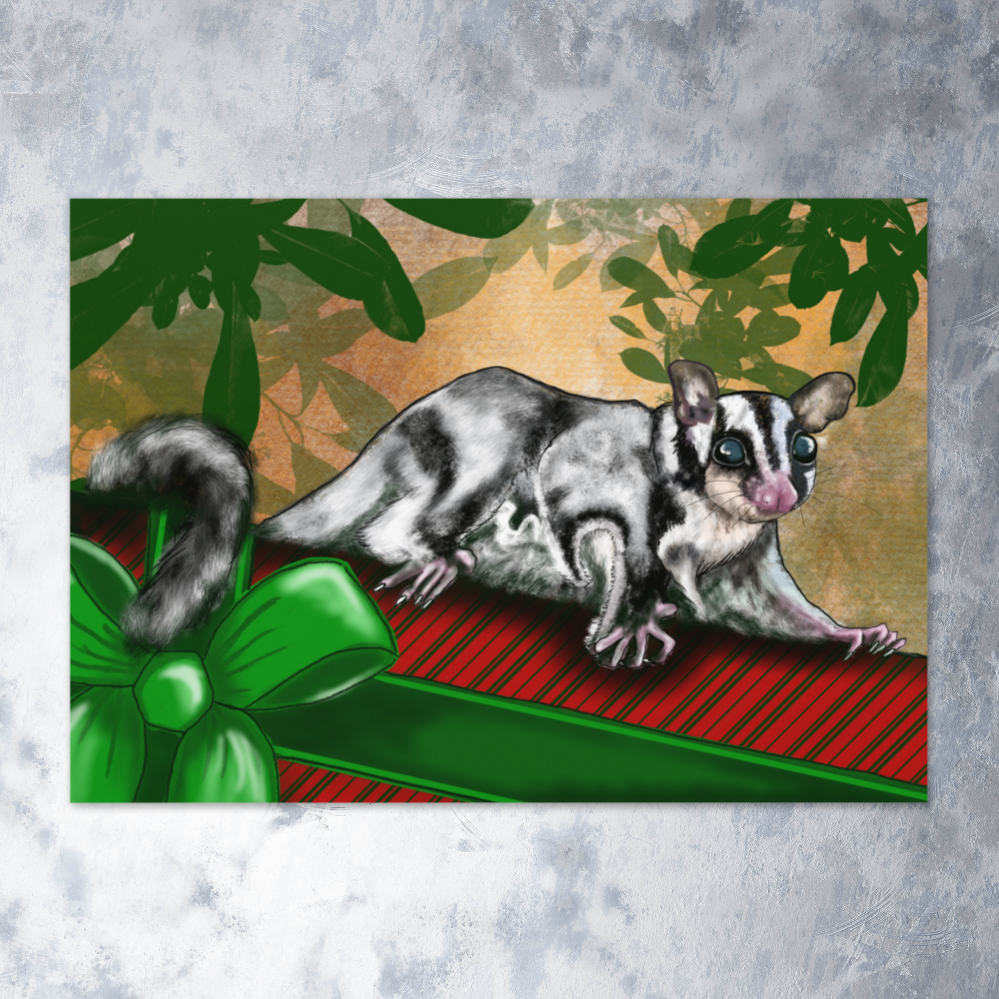 Sugar Glider Card - ElmsCreative