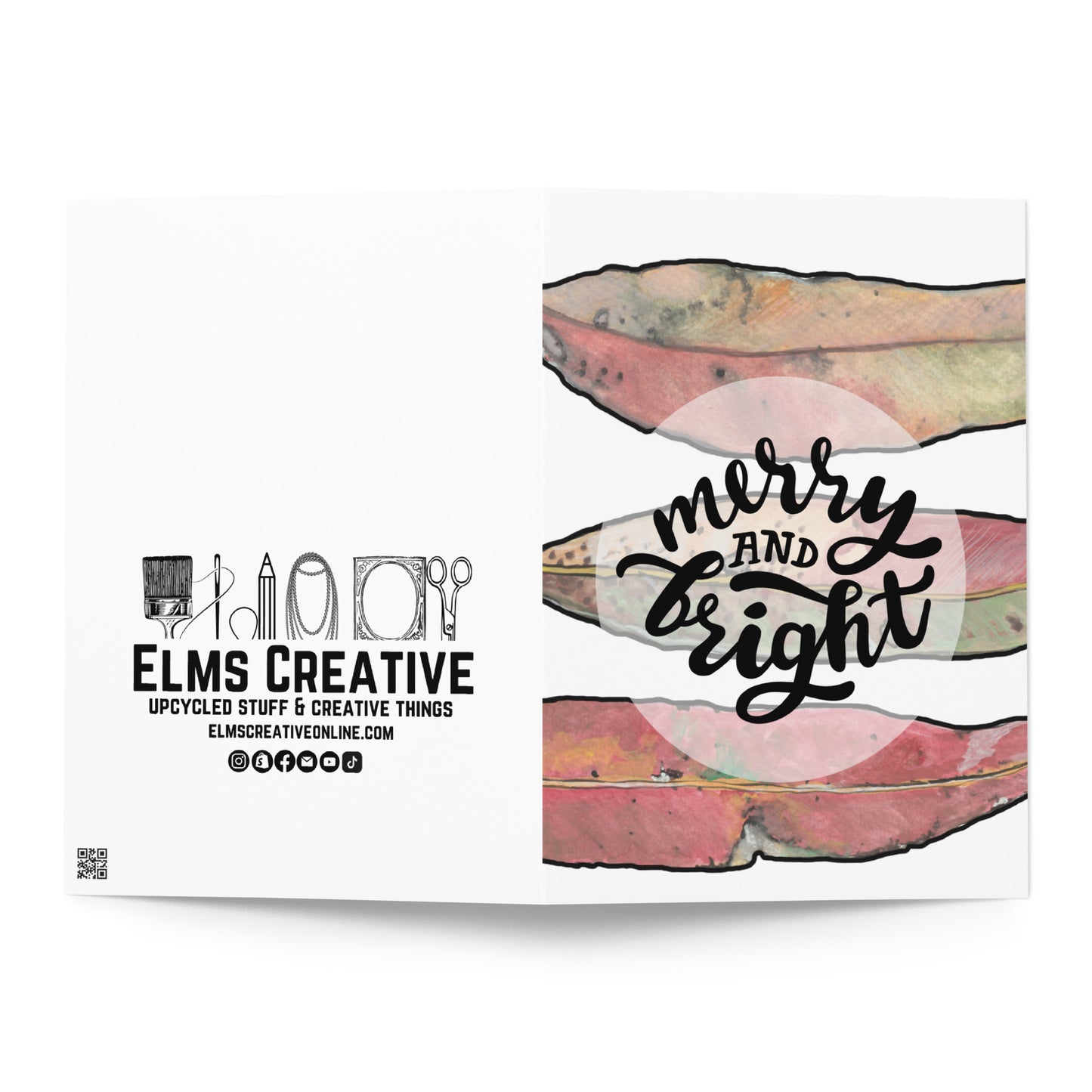 GUM LEAVES - Merry and Bright - ElmsCreative