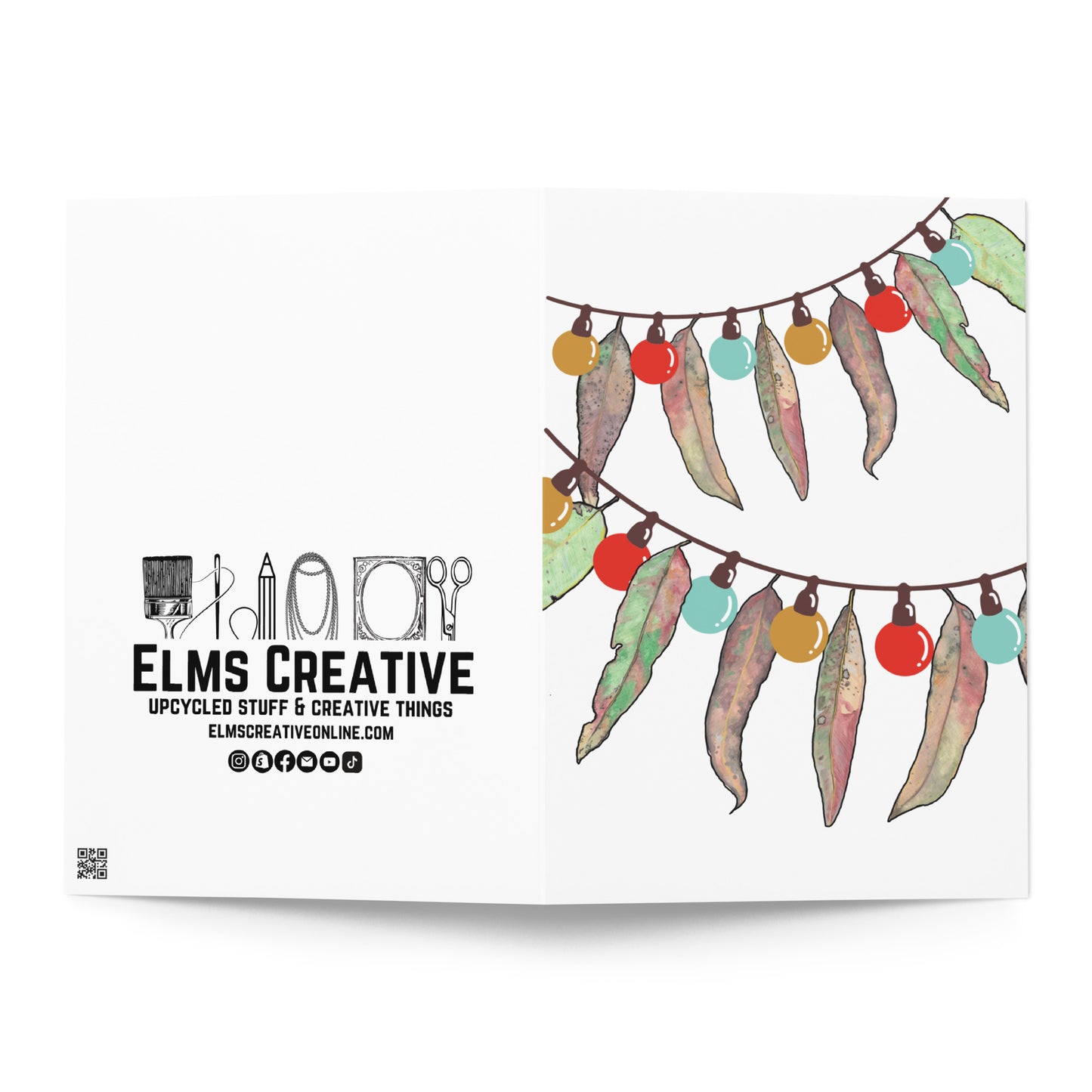 GUM LEAVES - Christmas Lights - ElmsCreative