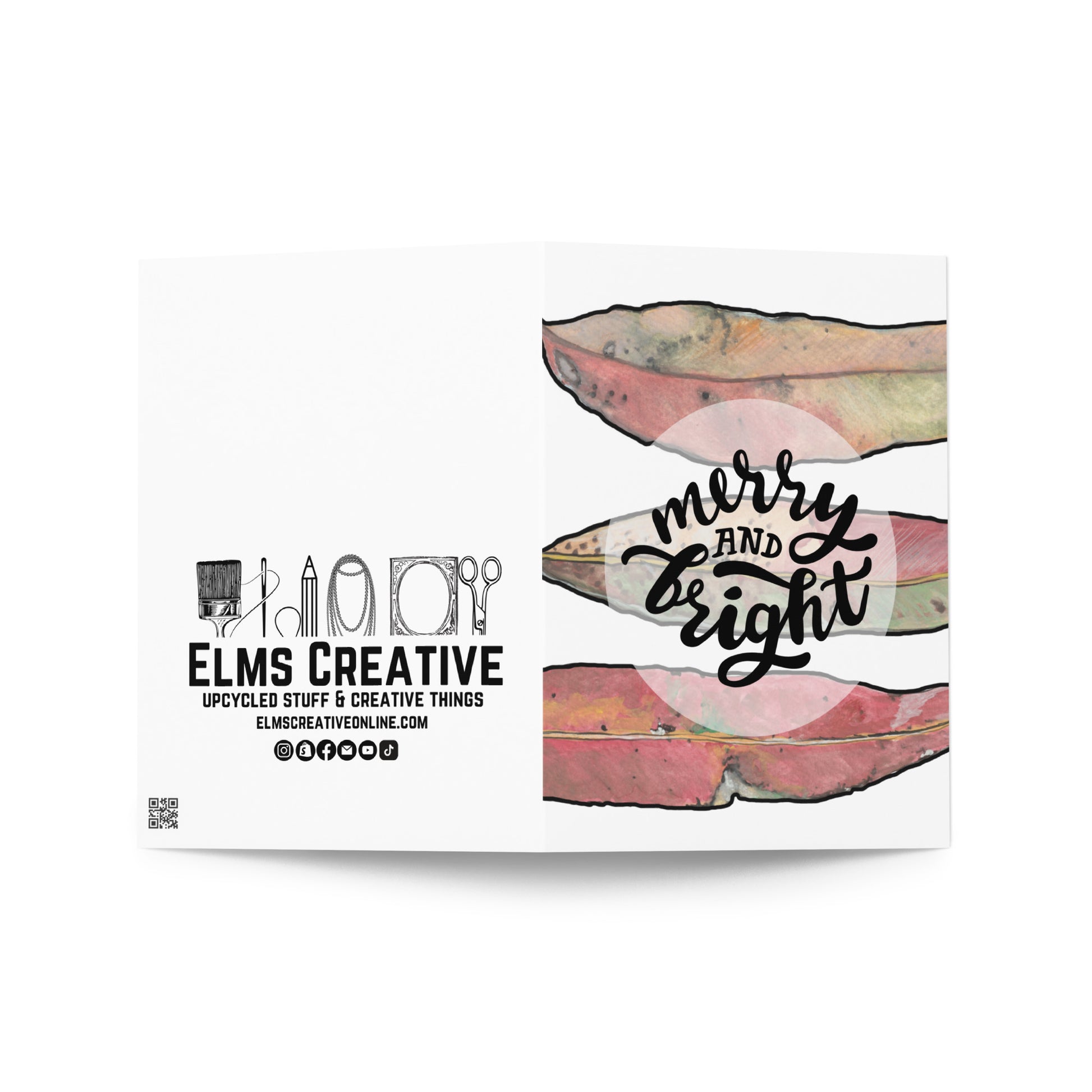 GUM LEAVES - Merry and Bright - ElmsCreative