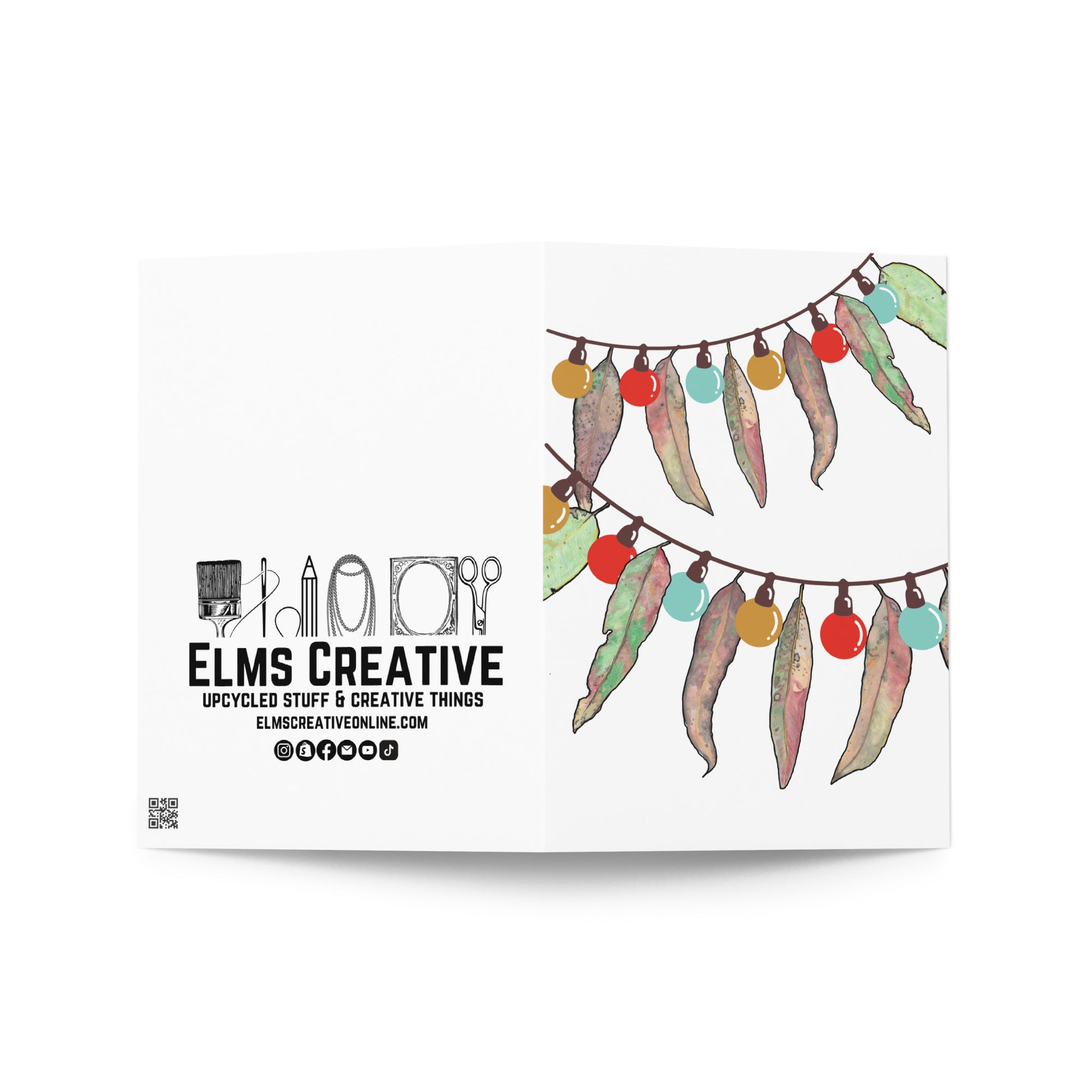 GUM LEAVES - Christmas Lights - ElmsCreative