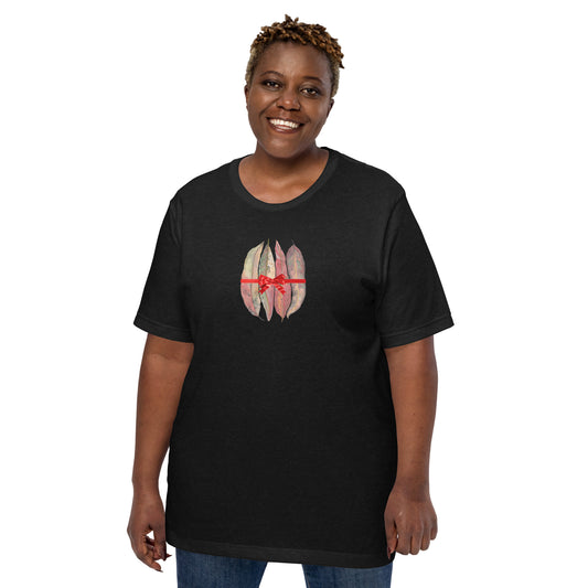 Chrissy Tees - GUM LEAVES - Wrapped Up T Shirt - ElmsCreative