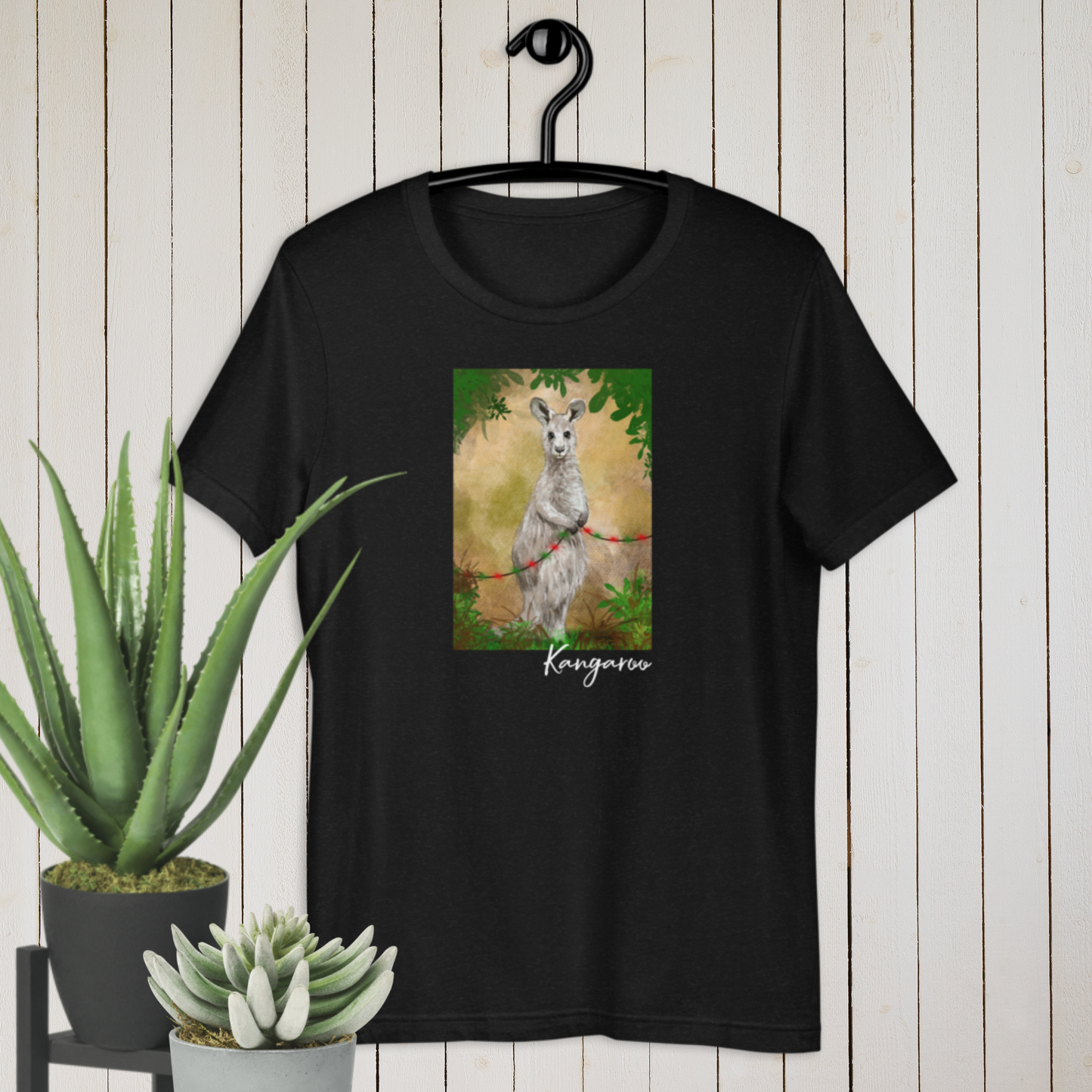 Australian Animal Chrissy Tee - Kangaroo - ElmsCreative