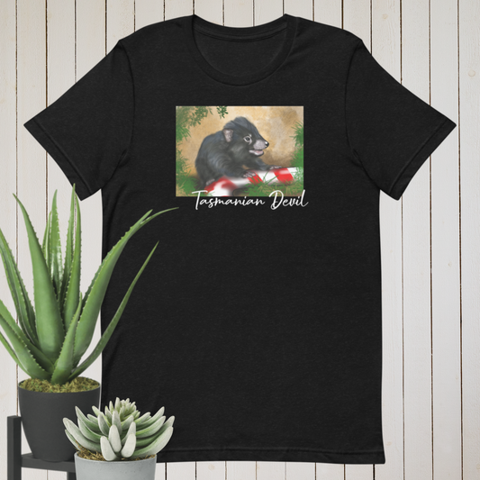 Australian Animal Chrissy Tee - Tasmanian Devil - ElmsCreative