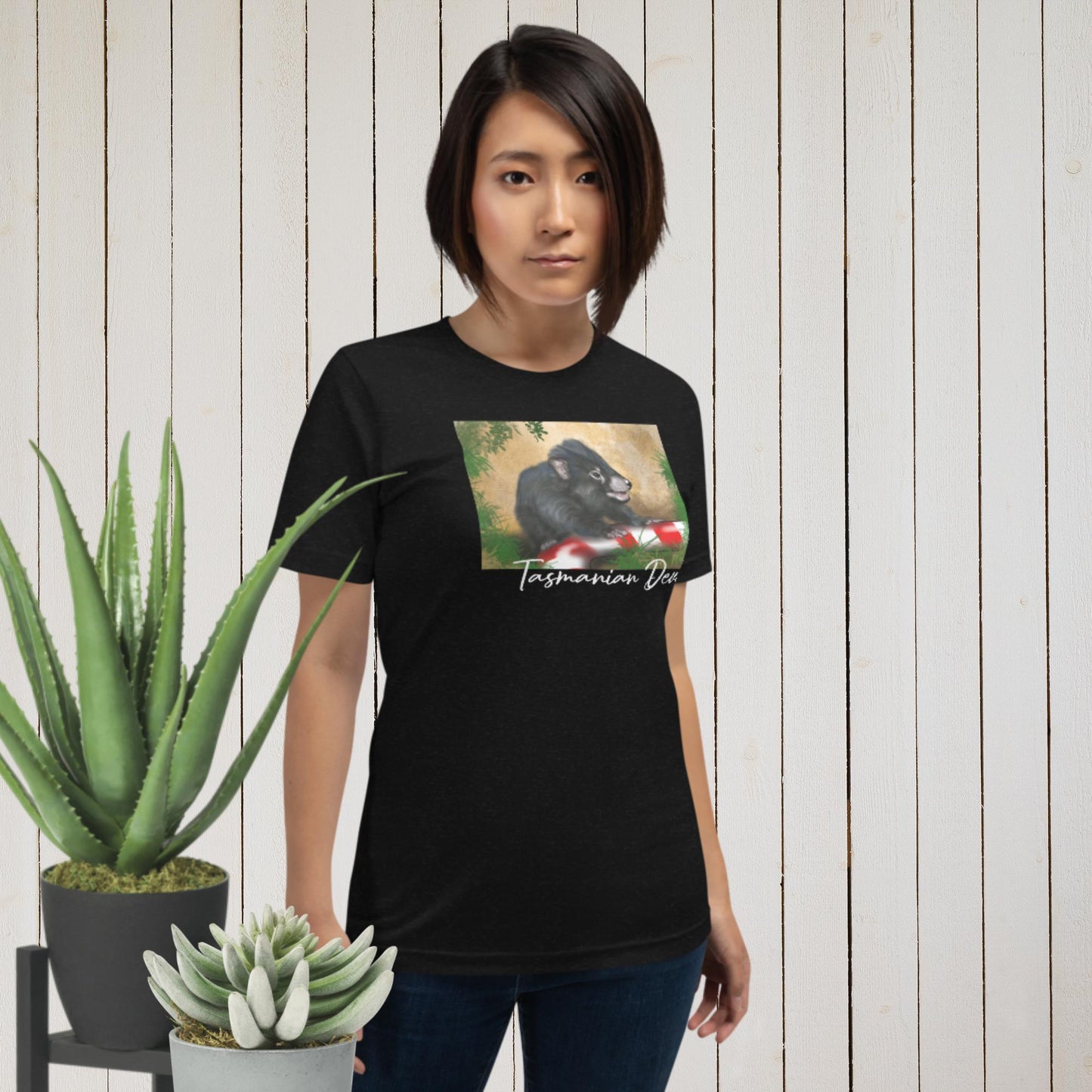 Australian Animal Chrissy Tee - Tasmanian Devil - ElmsCreative