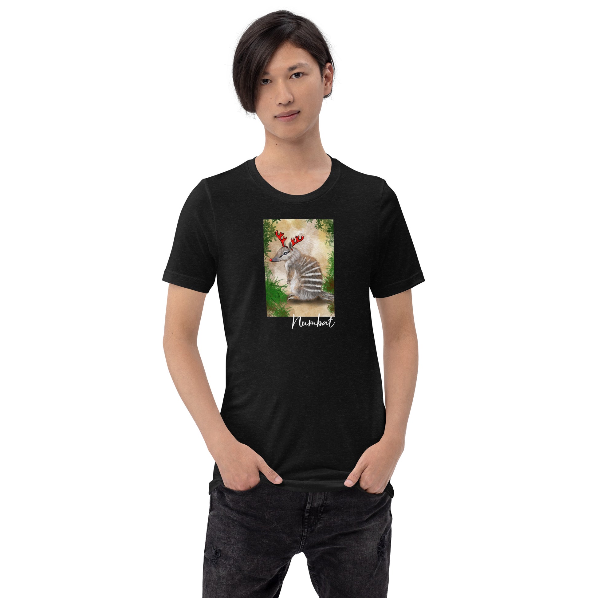 Australian Animal Chrissy Tee - Numbat - ElmsCreative