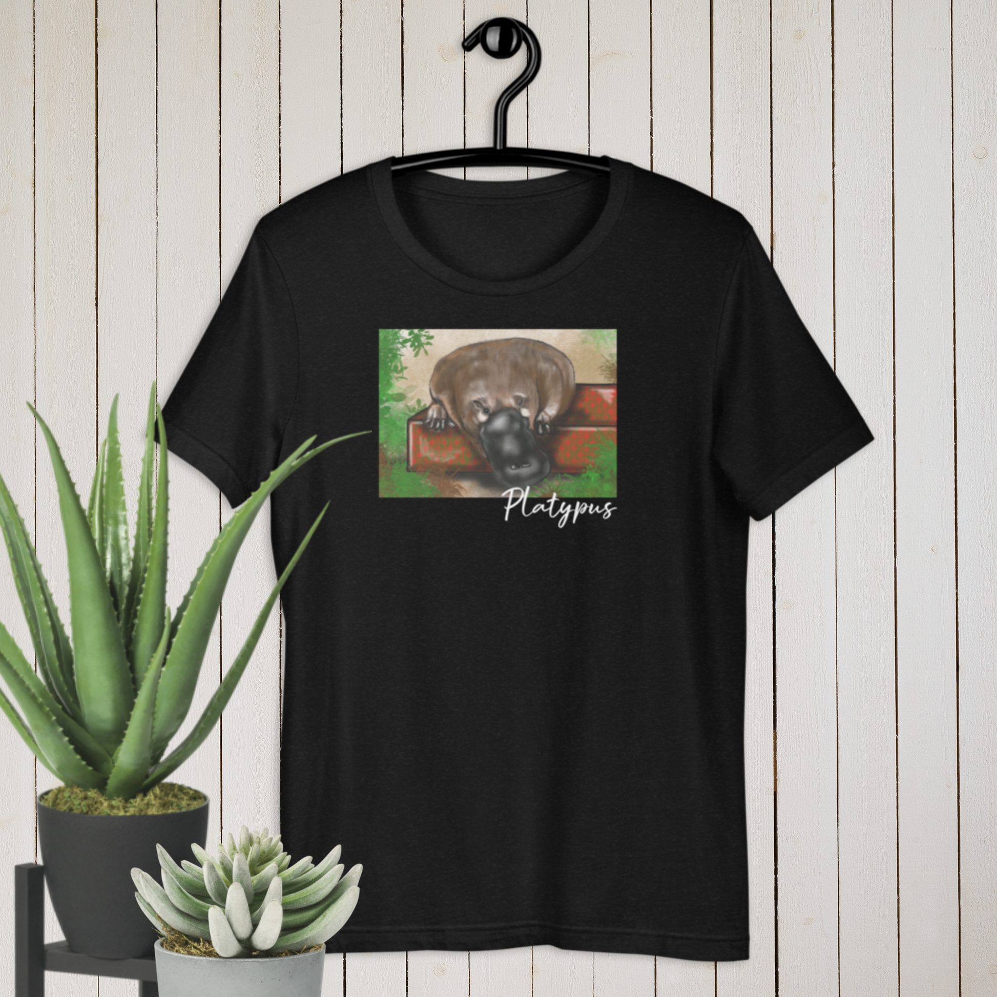 Australian Animal Chrissy Tee - Platypus - ElmsCreative