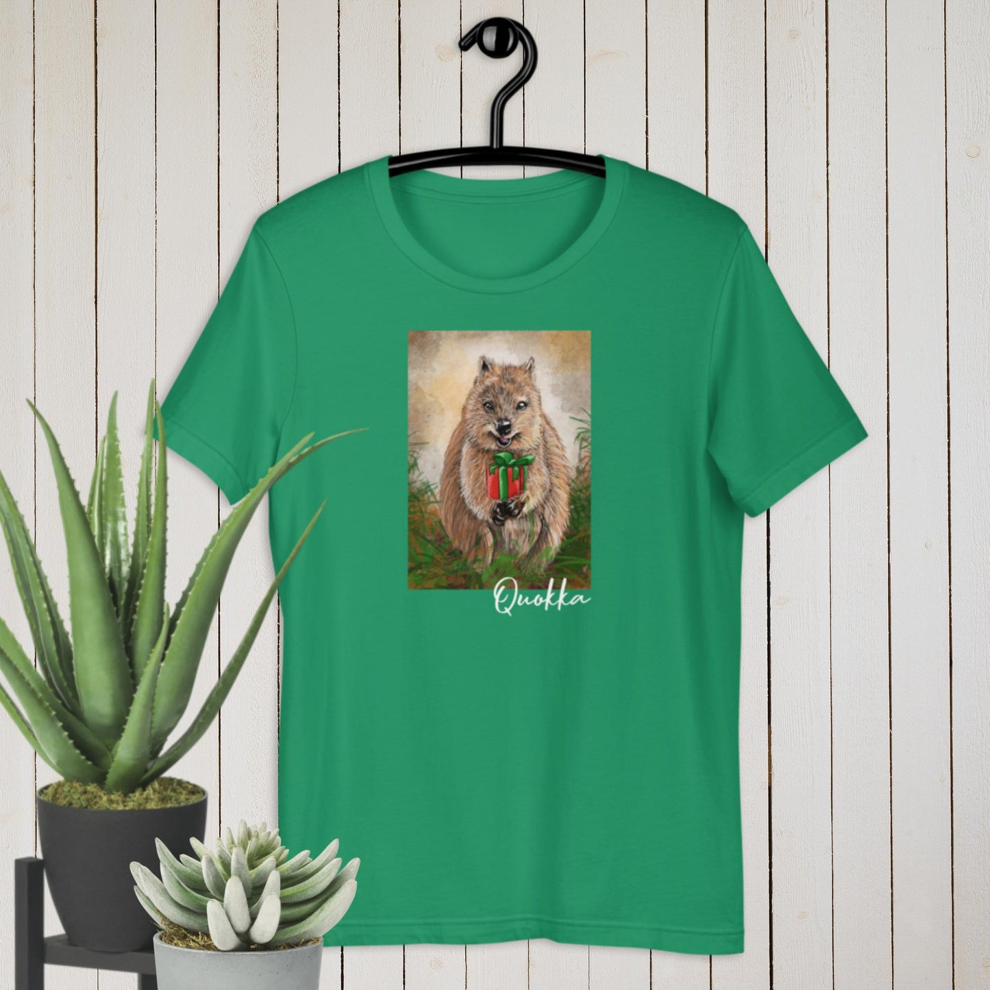 Australian Animal Chrissy Tee - Quokka - ElmsCreative