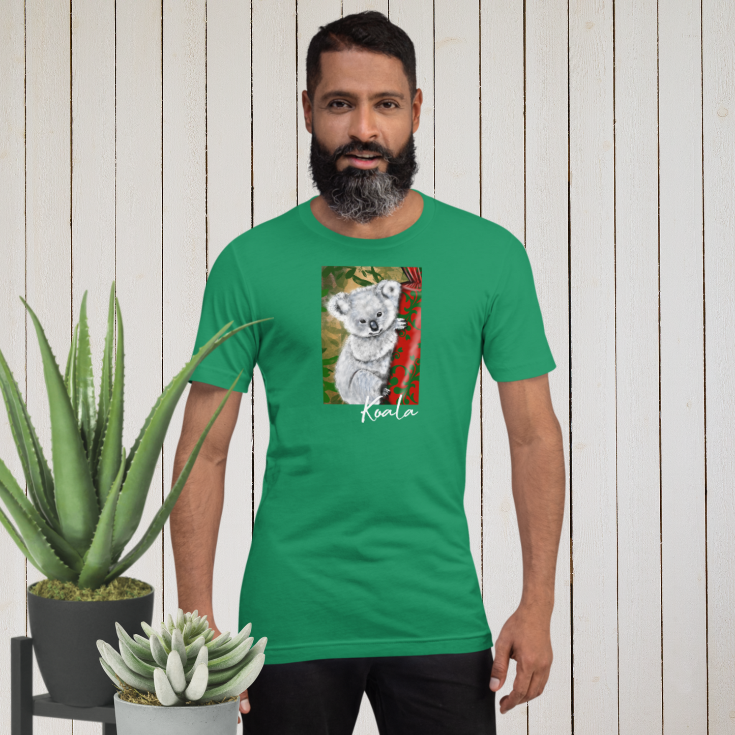 Australian Animal Chrissy Tee - Koala - ElmsCreative