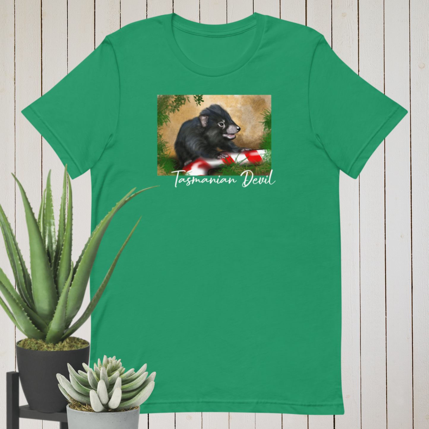 Australian Animal Chrissy Tee - Tasmanian Devil - ElmsCreative