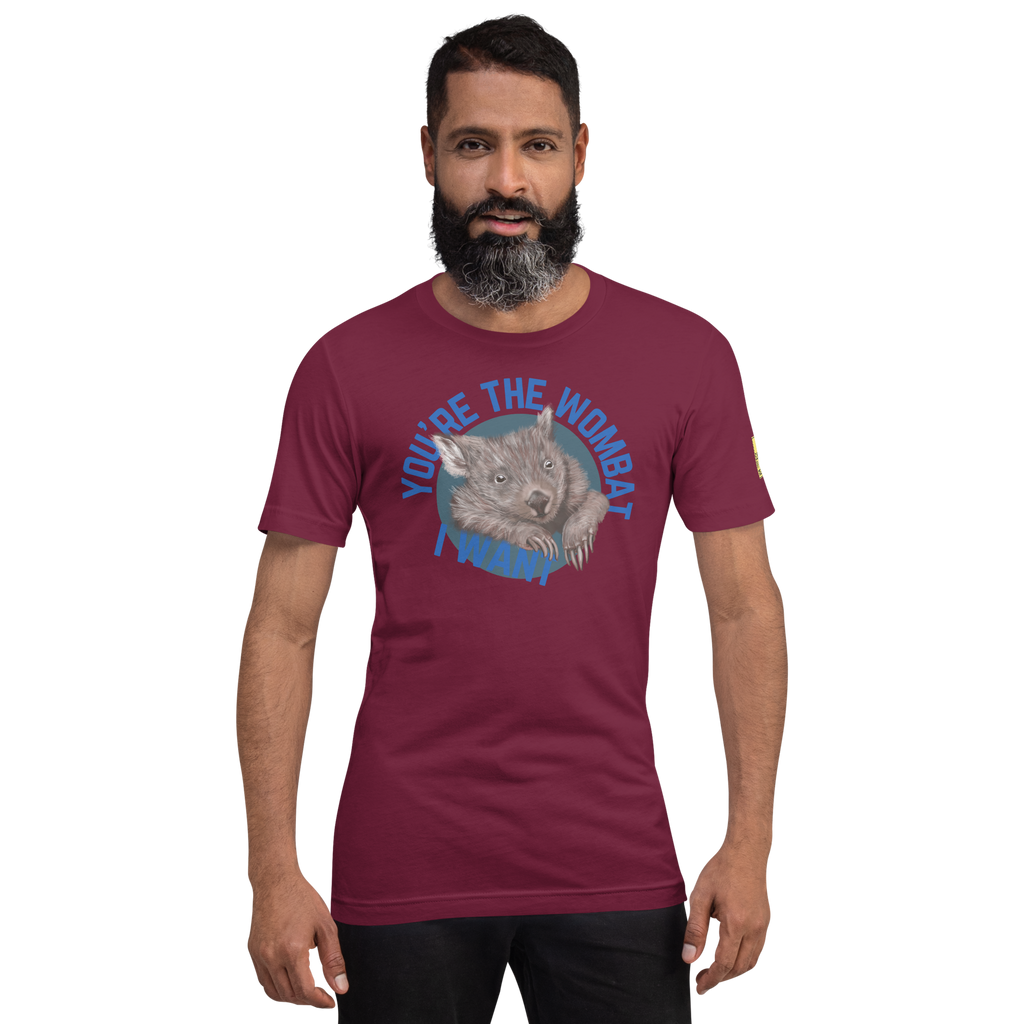 YOU’RE THE WOMBAT I WANT - Unisex TShirt - ElmsCreative