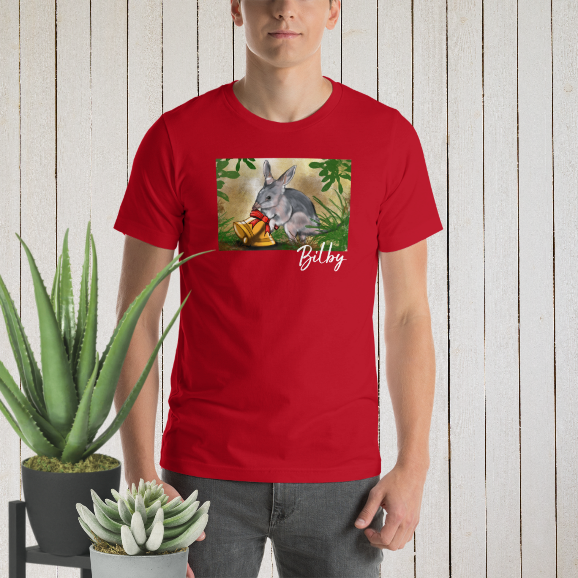 Australian Animal Chrissy Tee - Bilby - ElmsCreative