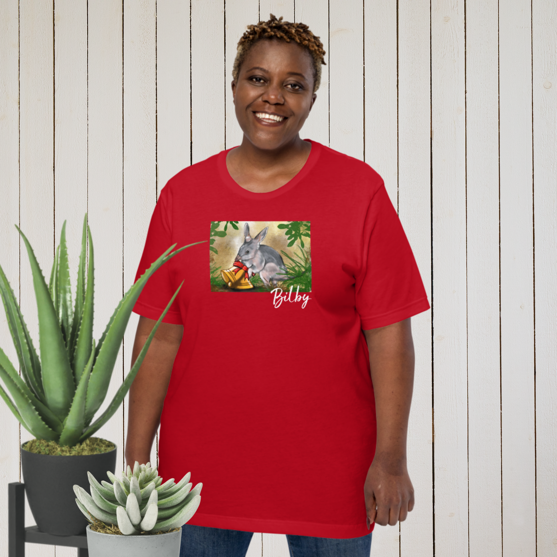 Australian Animal Chrissy Tee - Bilby - ElmsCreative