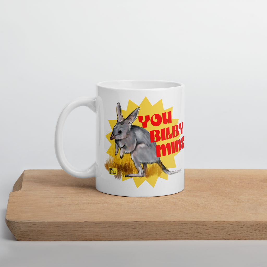 Bilby Mug - "You Bilby Mine" - ElmsCreative