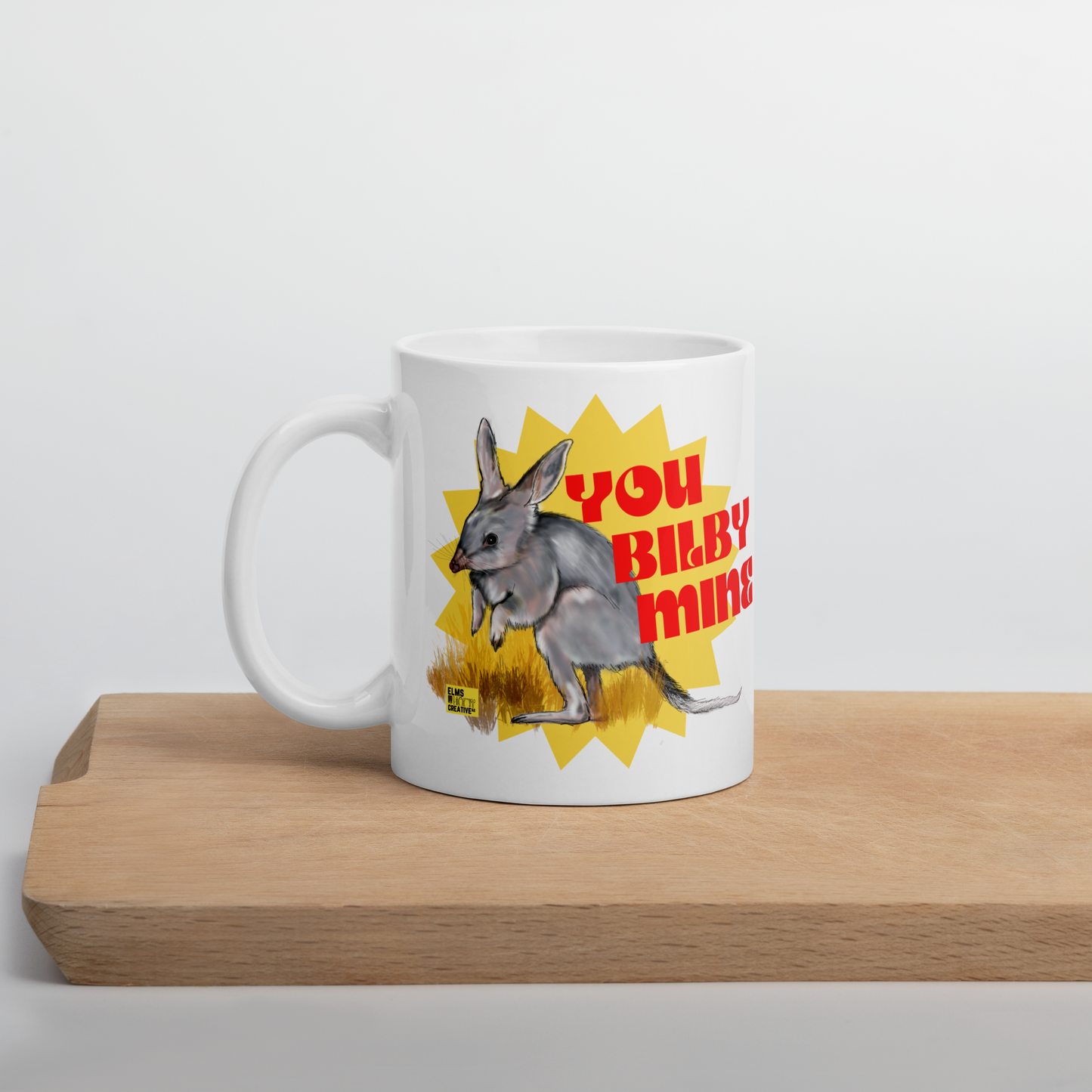 Bilby Mug - "You Bilby Mine" - ElmsCreative