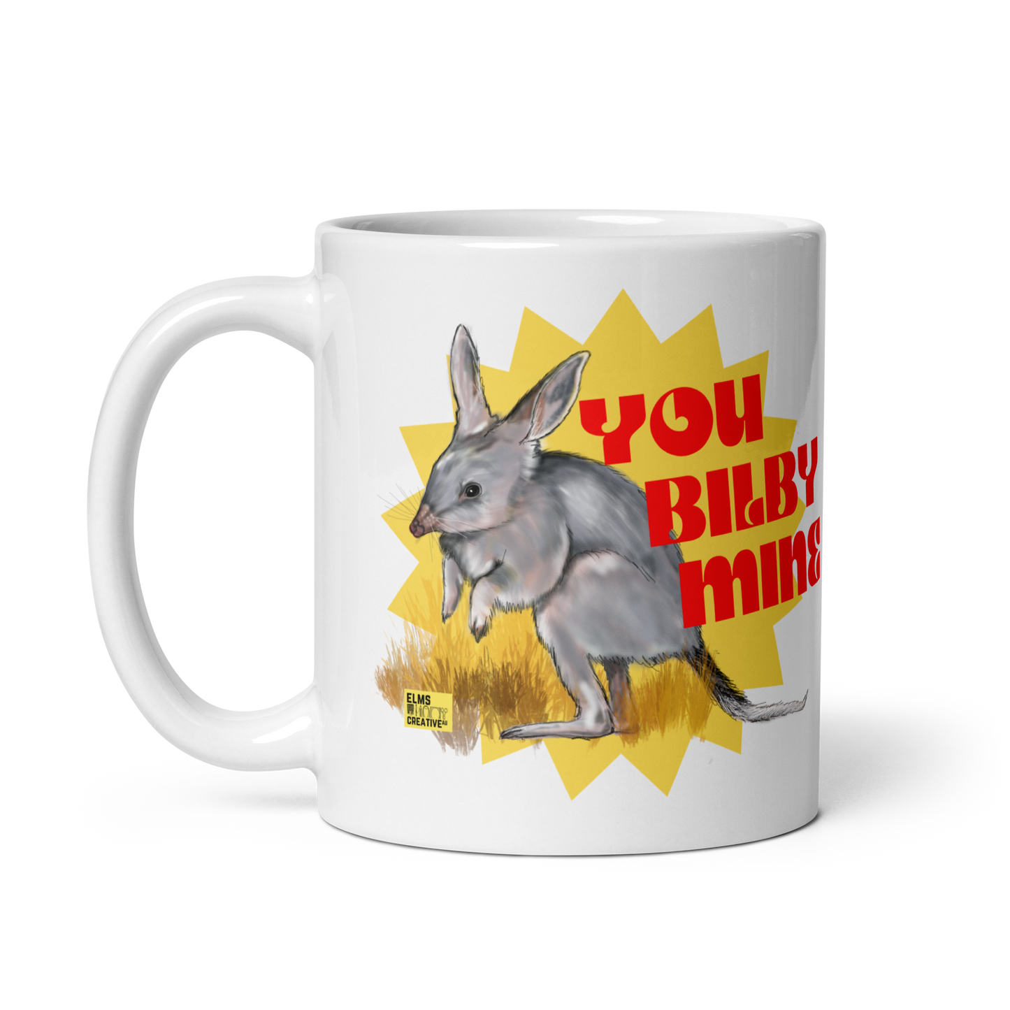 Bilby Mug - "You Bilby Mine" - ElmsCreative