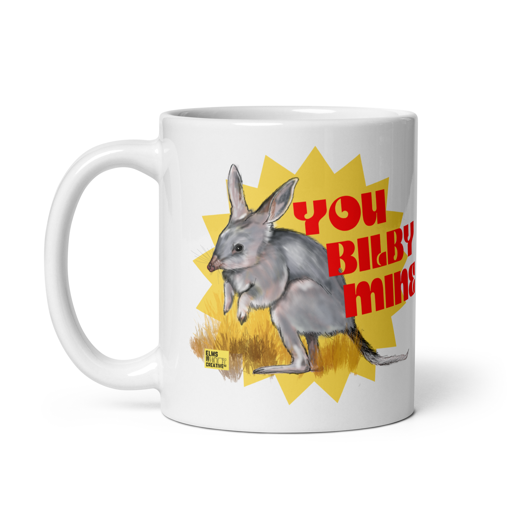 Bilby Mug - "You Bilby Mine" - ElmsCreative